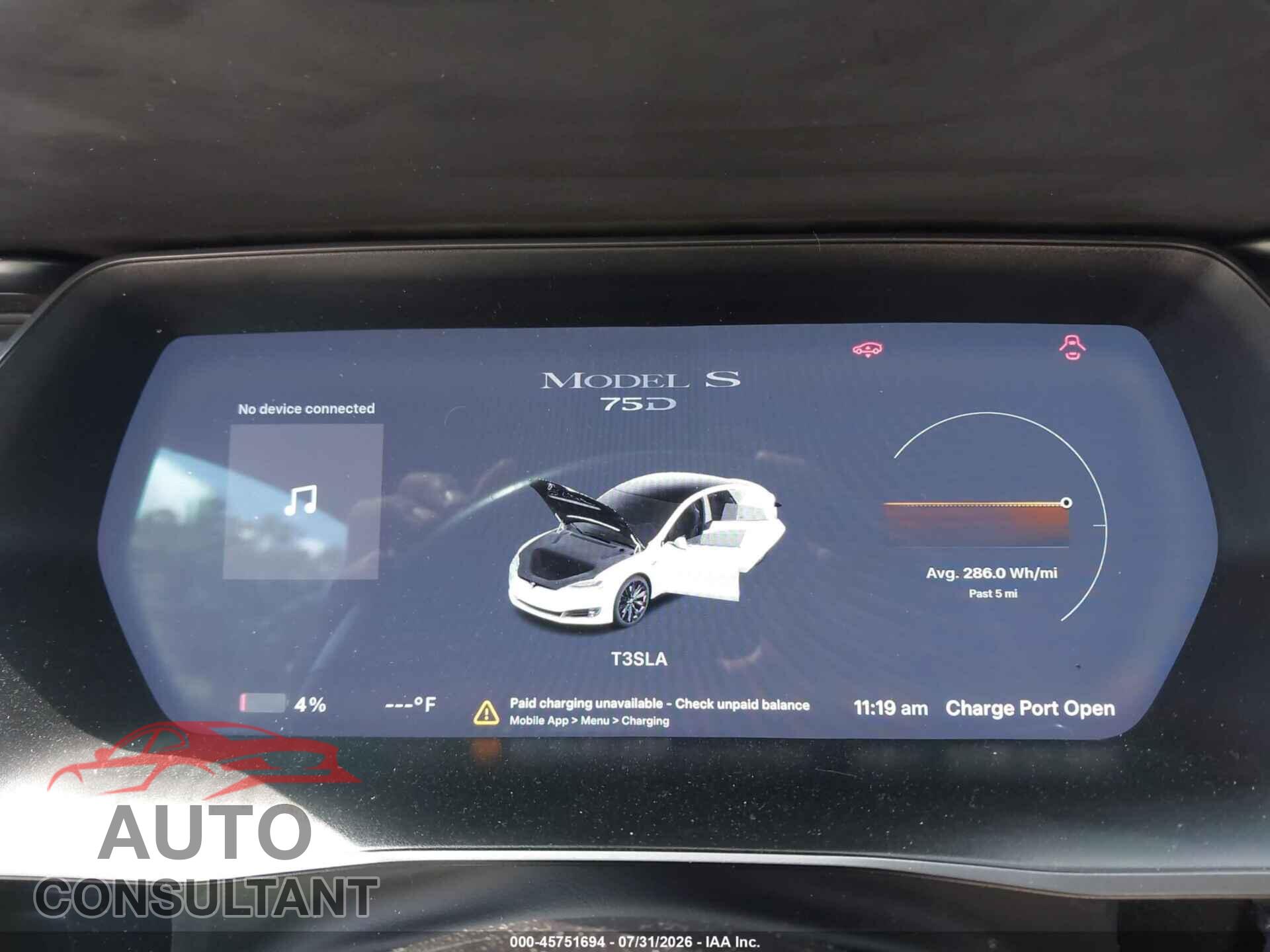 TESLA MODEL S 2018 - 5YJSA1E2XJF296718