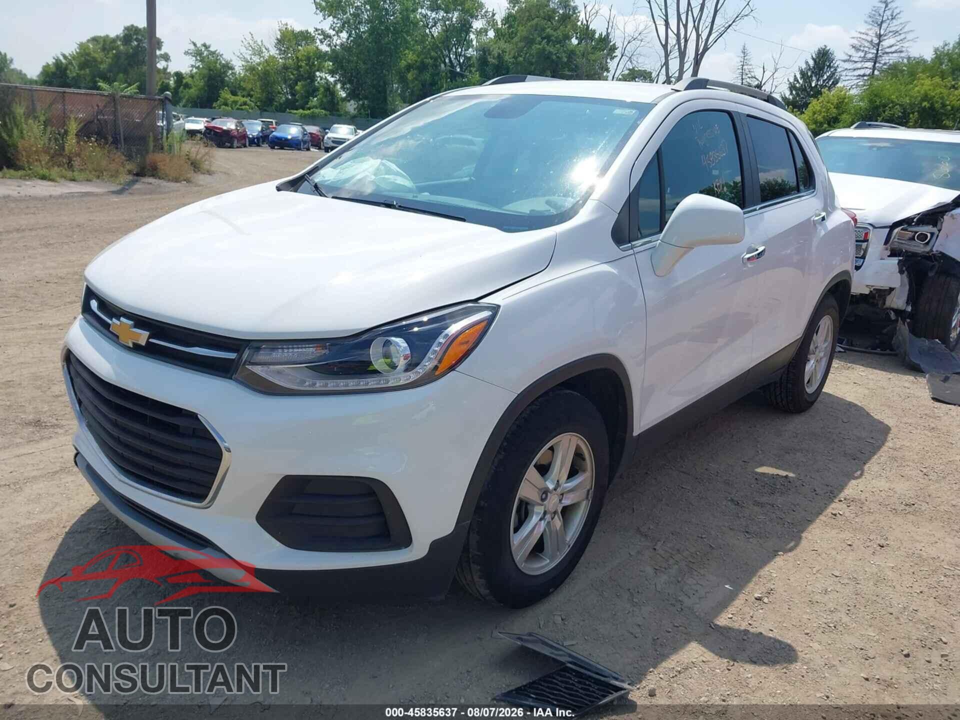 CHEVROLET TRAX 2019 - 3GNCJLSB3KL334319