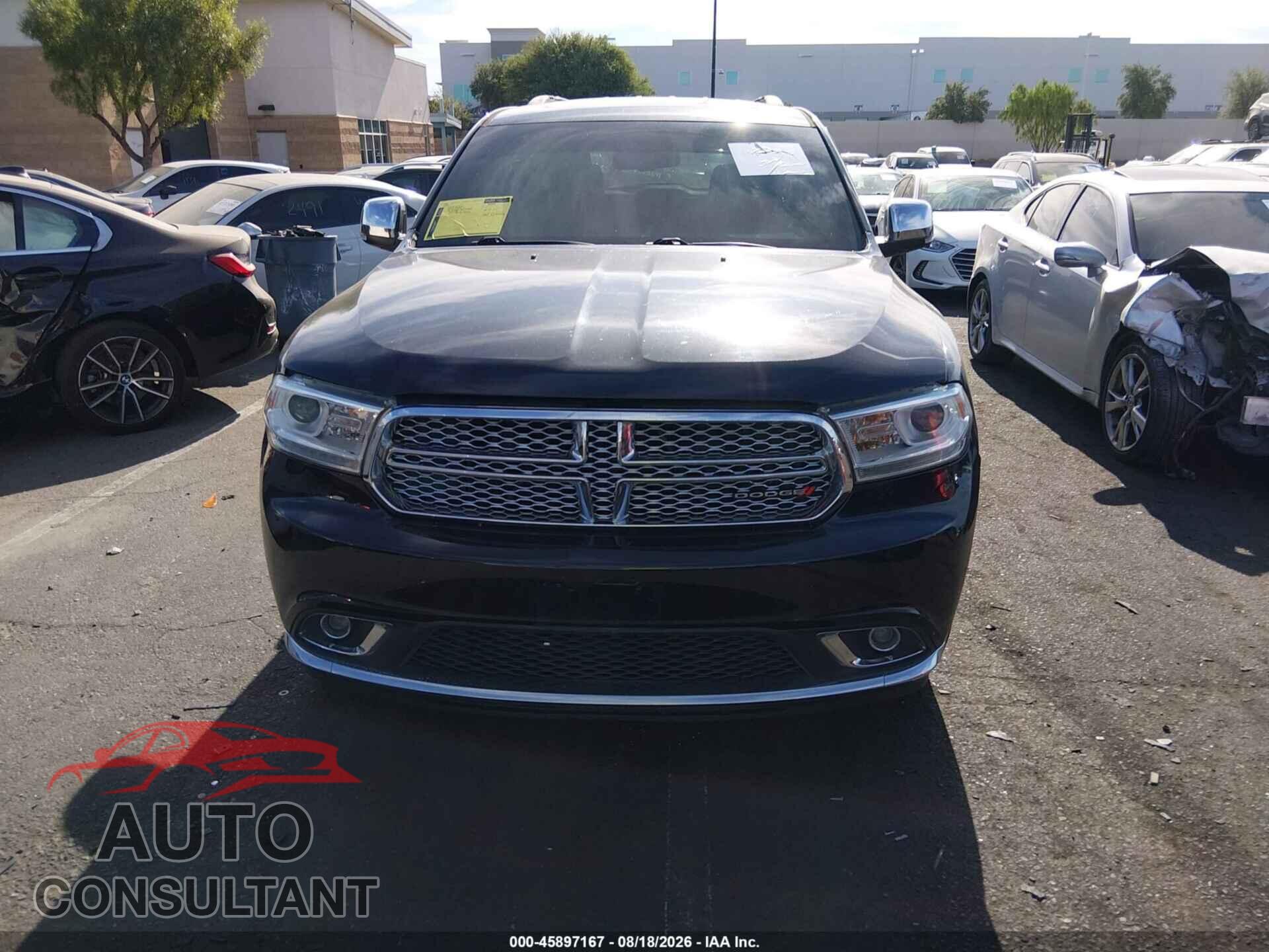 DODGE DURANGO 2015 - 1C4RDHEG3FC737443