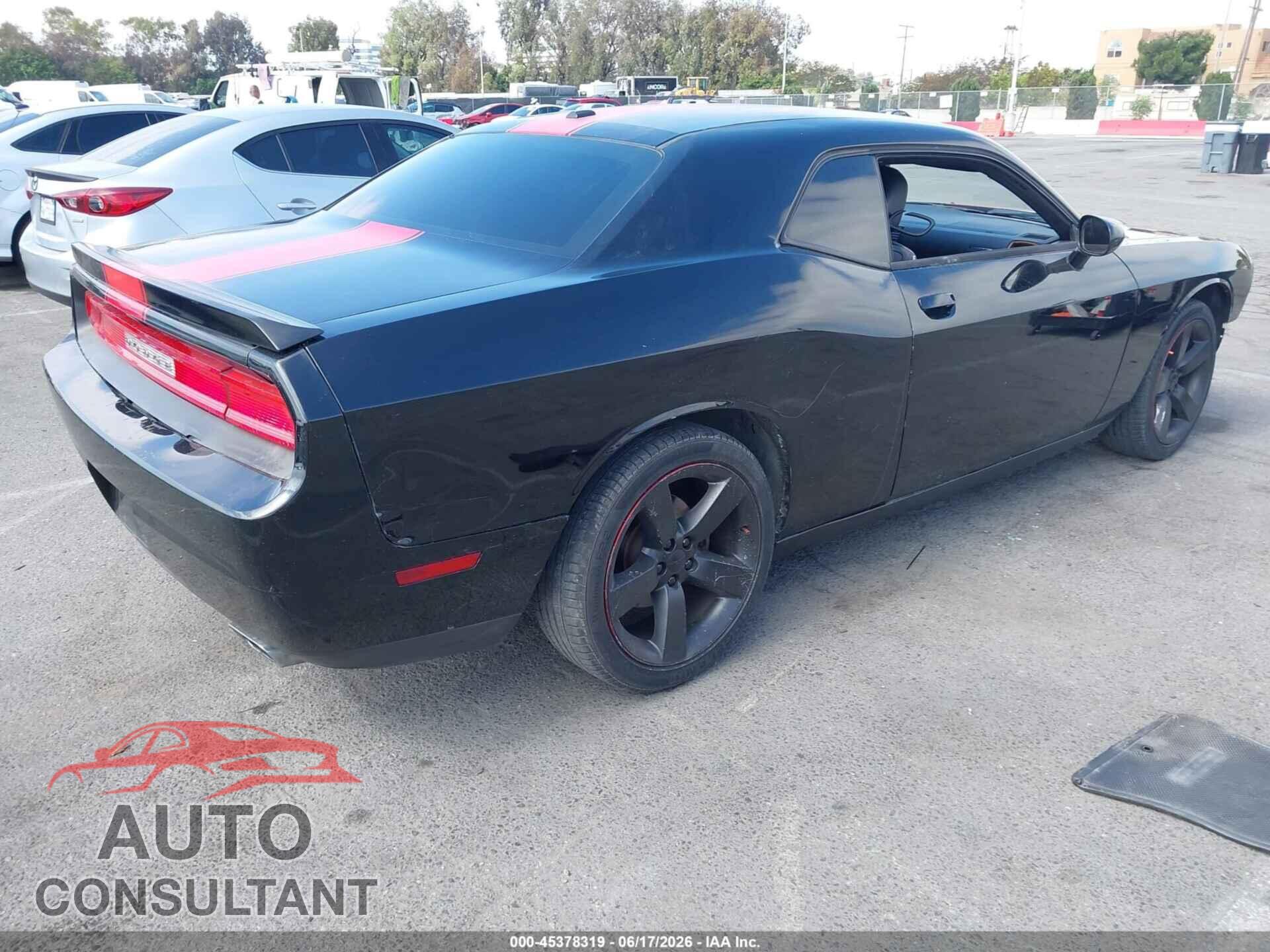 DODGE CHALLENGER 2012 - 2C3CDYAG4CH243861