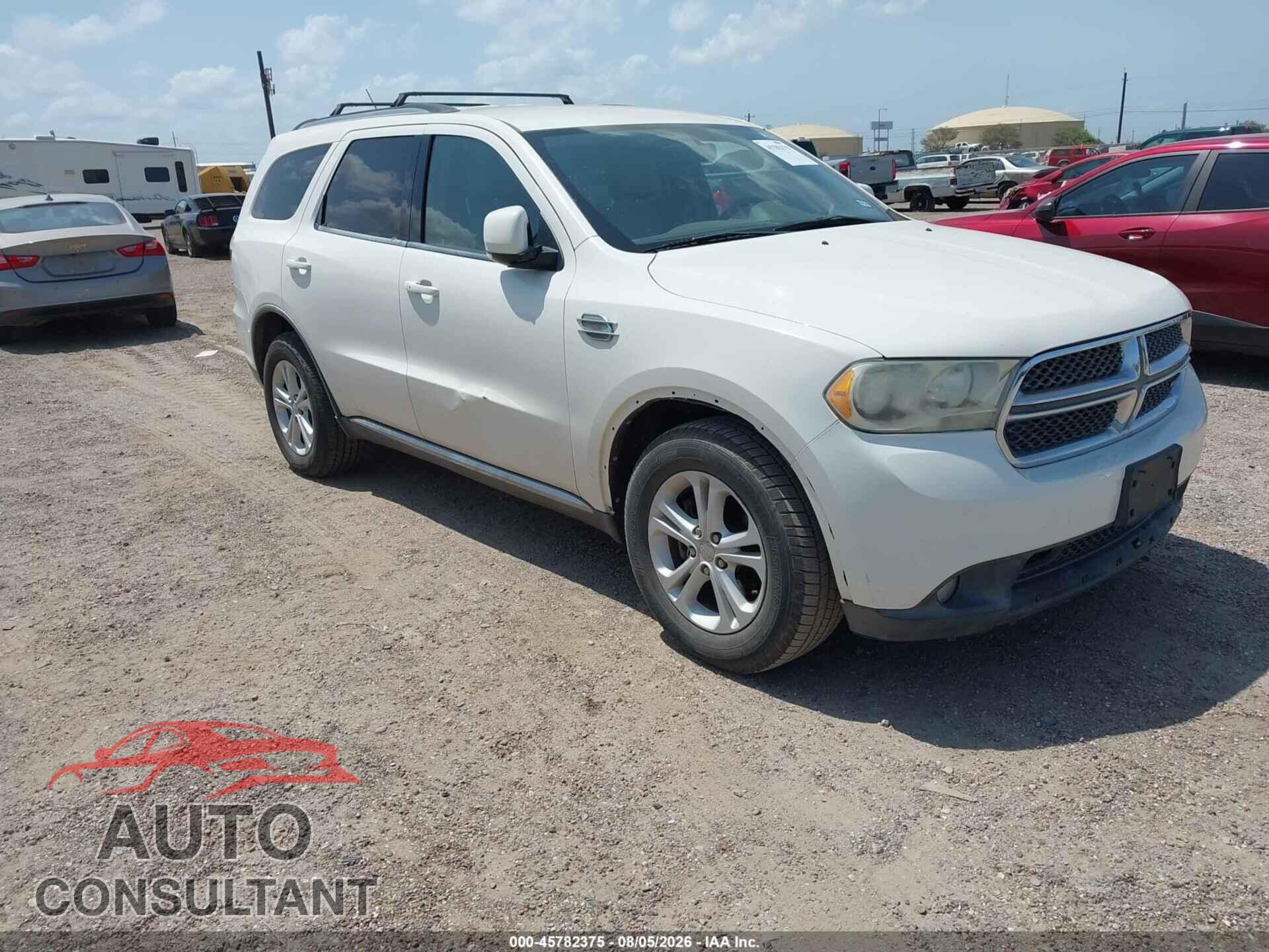 DODGE DURANGO 2011 - 1D4RD4GGXBC660086