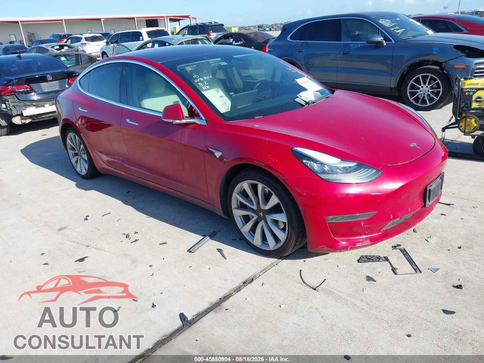 TESLA MODEL 3 2018 - 5YJ3E1EB7JF097490