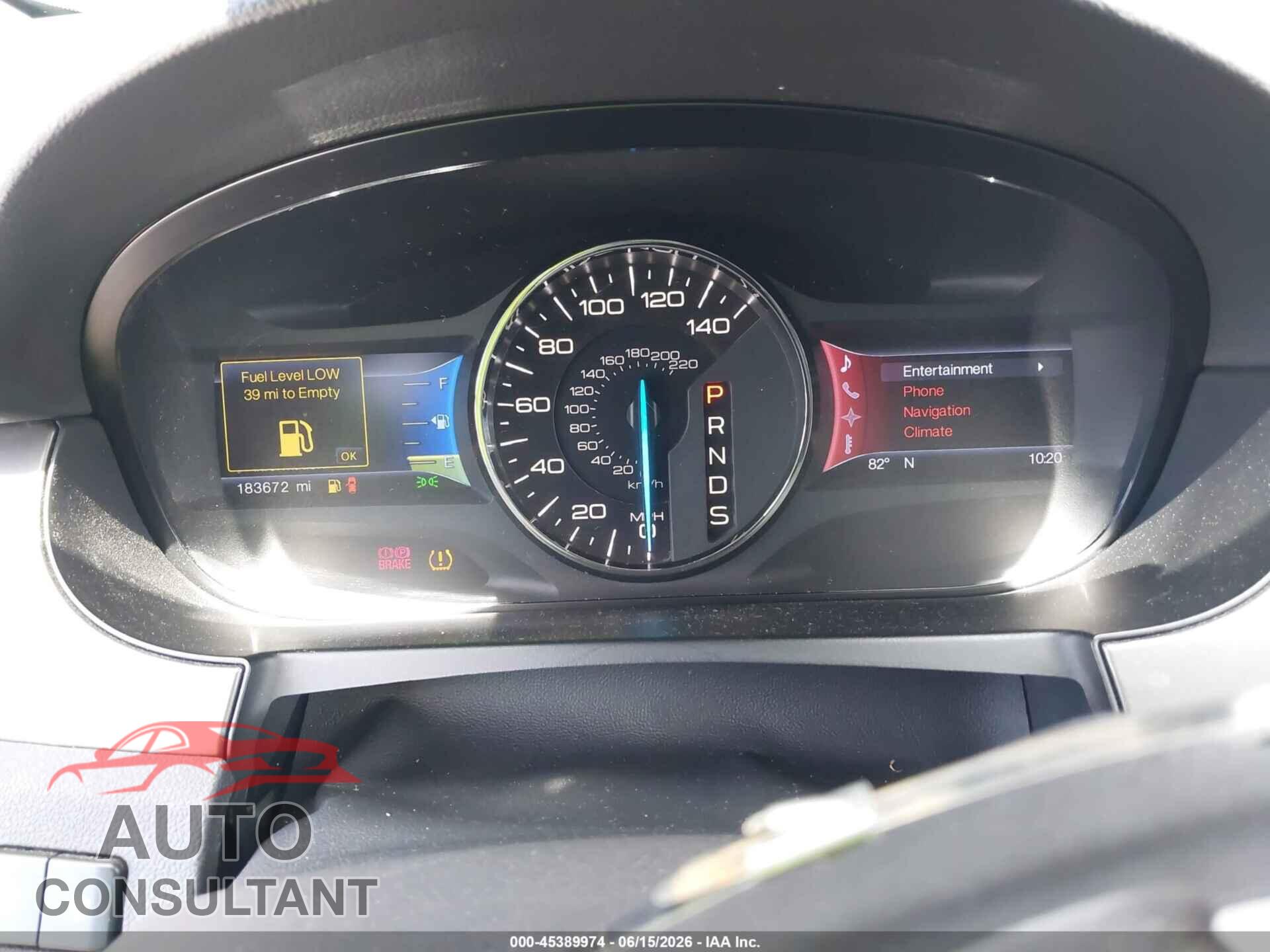 FORD EDGE 2013 - 2FMDK4AK7DBA93554