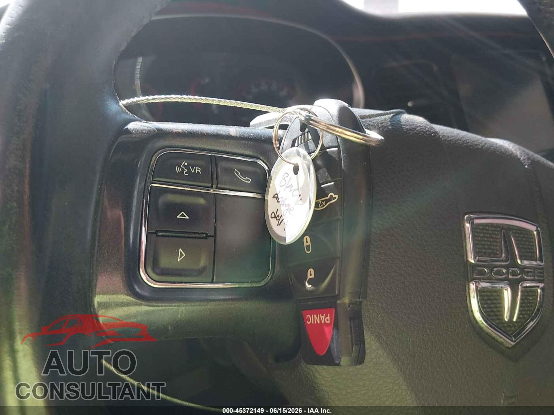 DODGE DART 2015 - 1C3CDFBB5FD344707