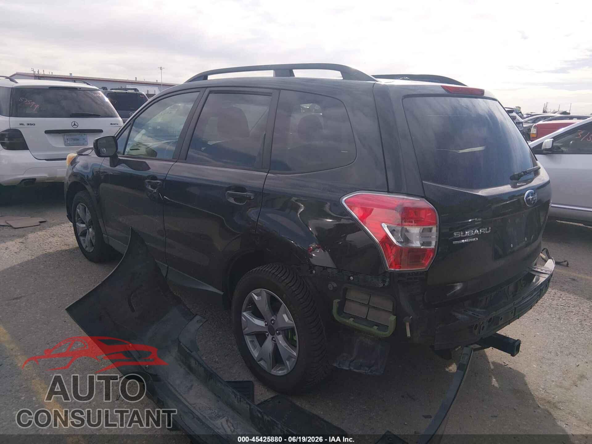 SUBARU FORESTER 2015 - JF2SJADC9FH424739
