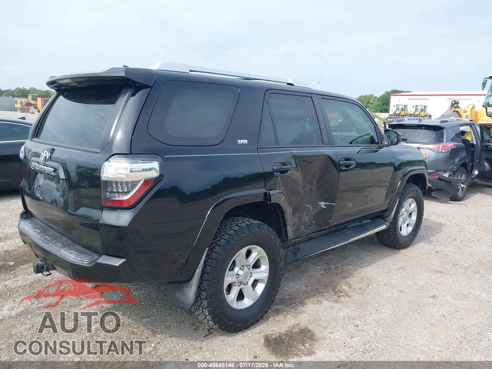 TOYOTA 4RUNNER 2014 - JTEZU5JR9E5073749