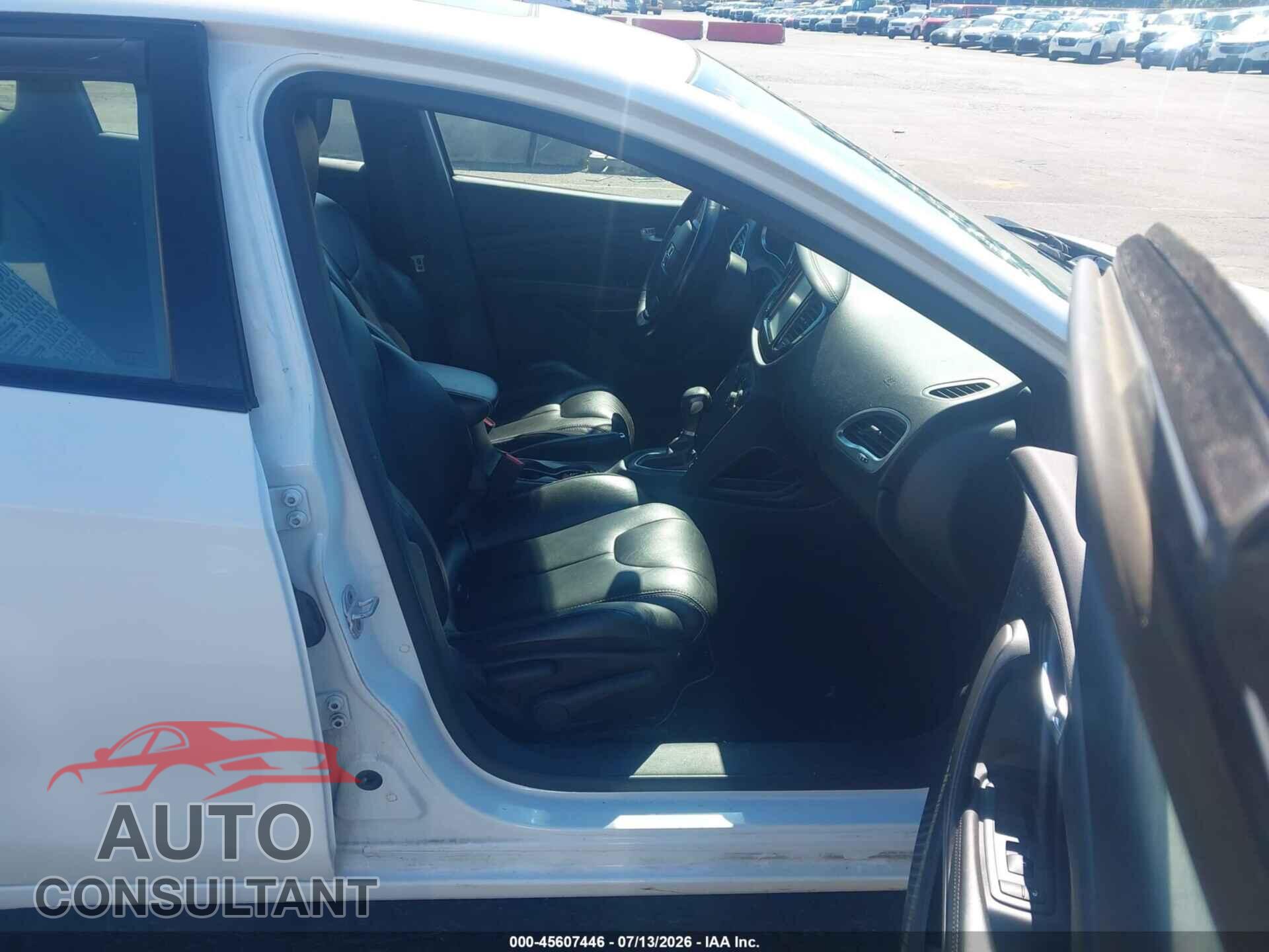DODGE DART 2013 - 1C3CDFCH7DD323728