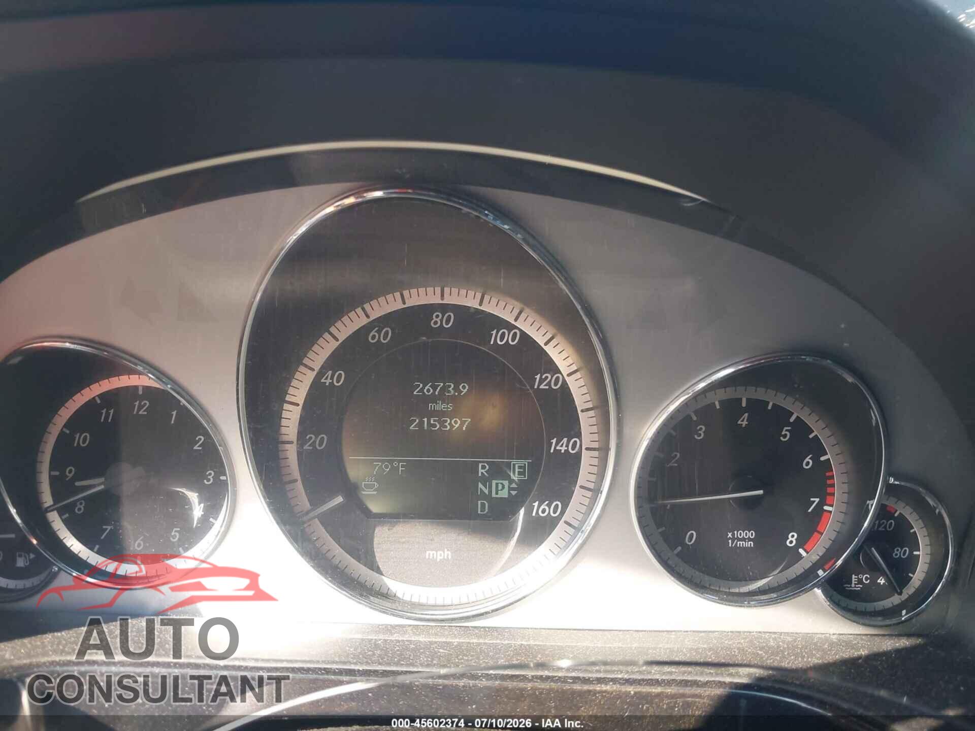 MERCEDES-BENZ E 550 2011 - WDDHF9AB5BA297209