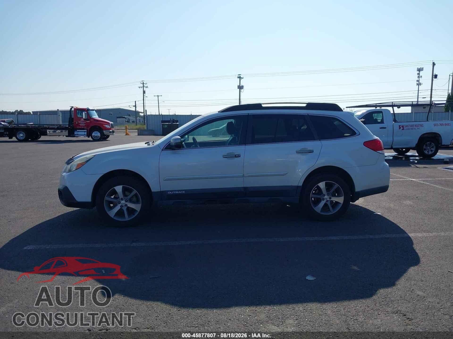 SUBARU OUTBACK 2014 - 4S4BRBPC5E3294040