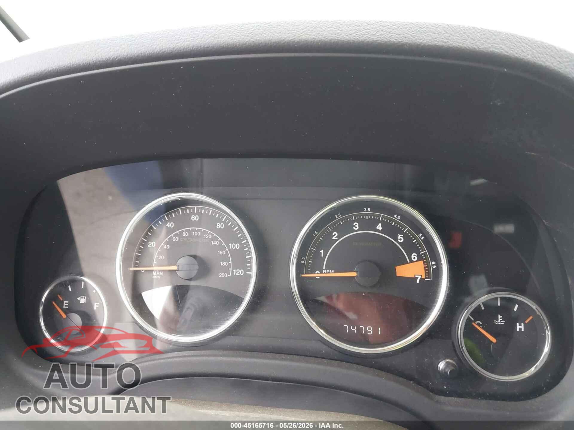 JEEP COMPASS 2017 - 1C4NJDEB5HD208965