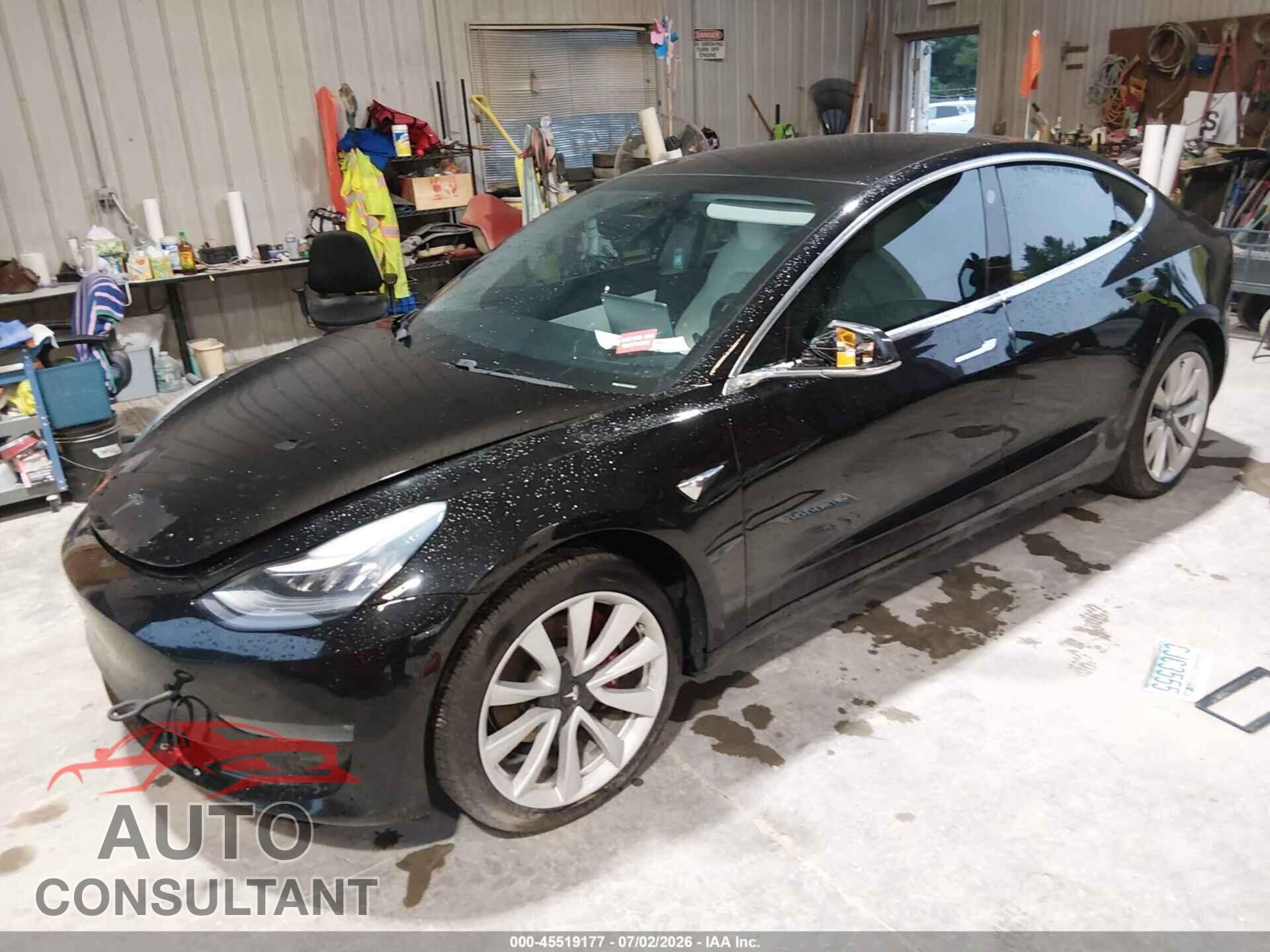 TESLA MODEL 3 2019 - 5YJ3E1EB6KF391478