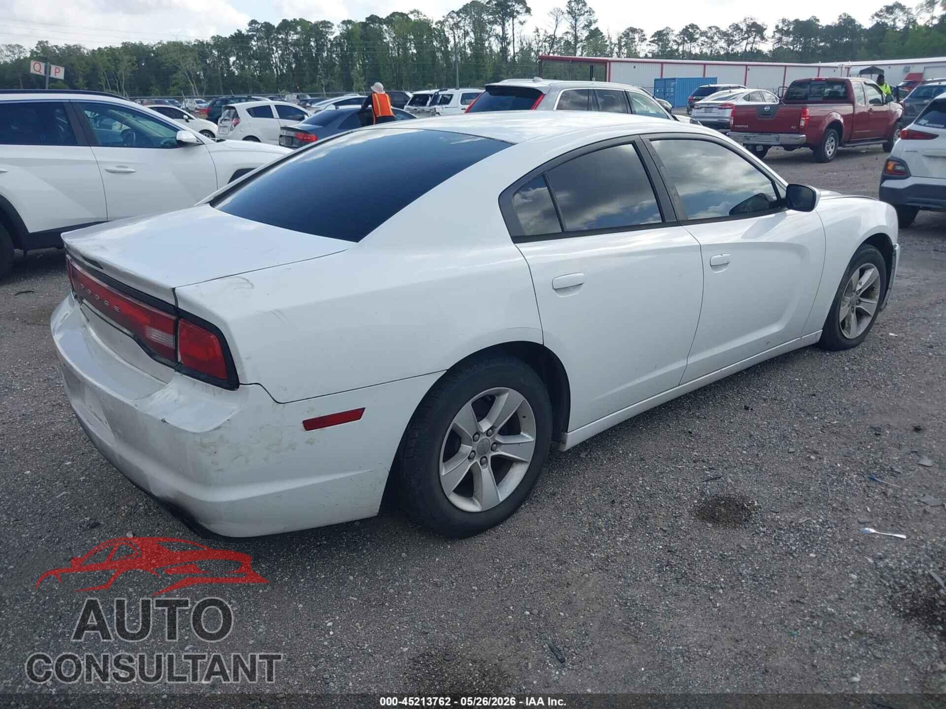 DODGE CHARGER 2012 - 2C3CDXBG2CH143802