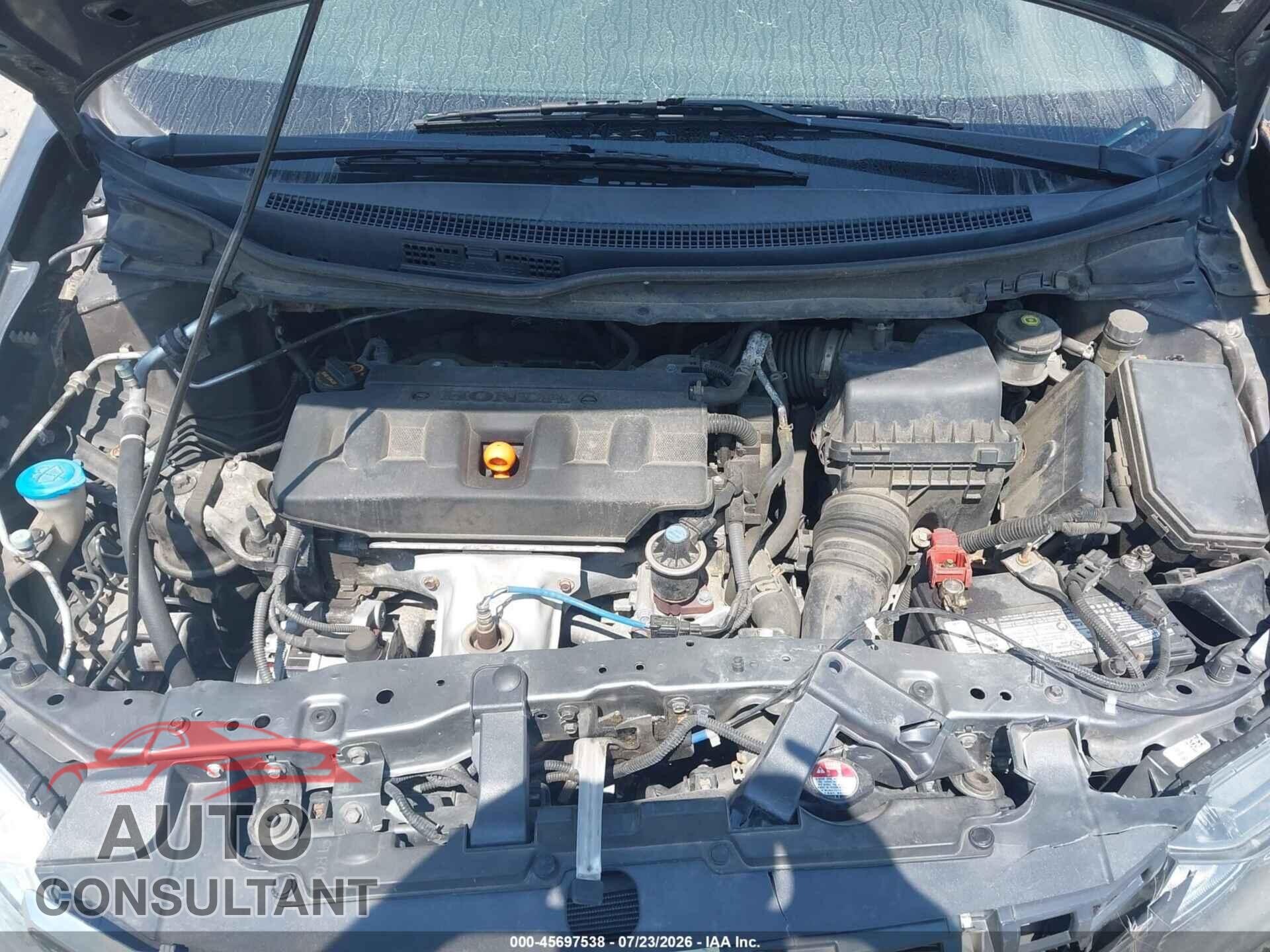 HONDA CIVIC 2012 - 19XFB2E53CE020209