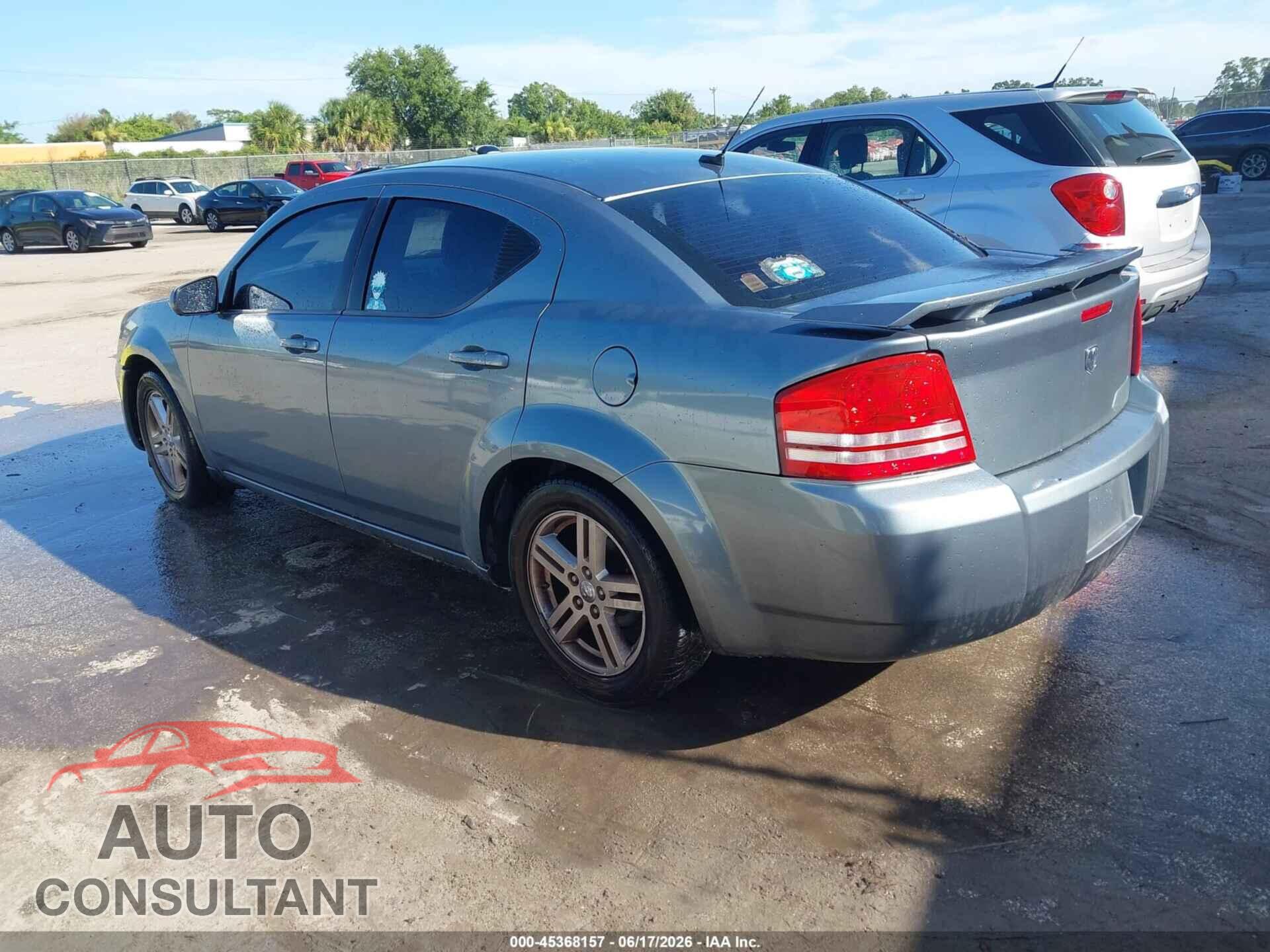 DODGE AVENGER 2010 - 1B3CC5FD0AN202516