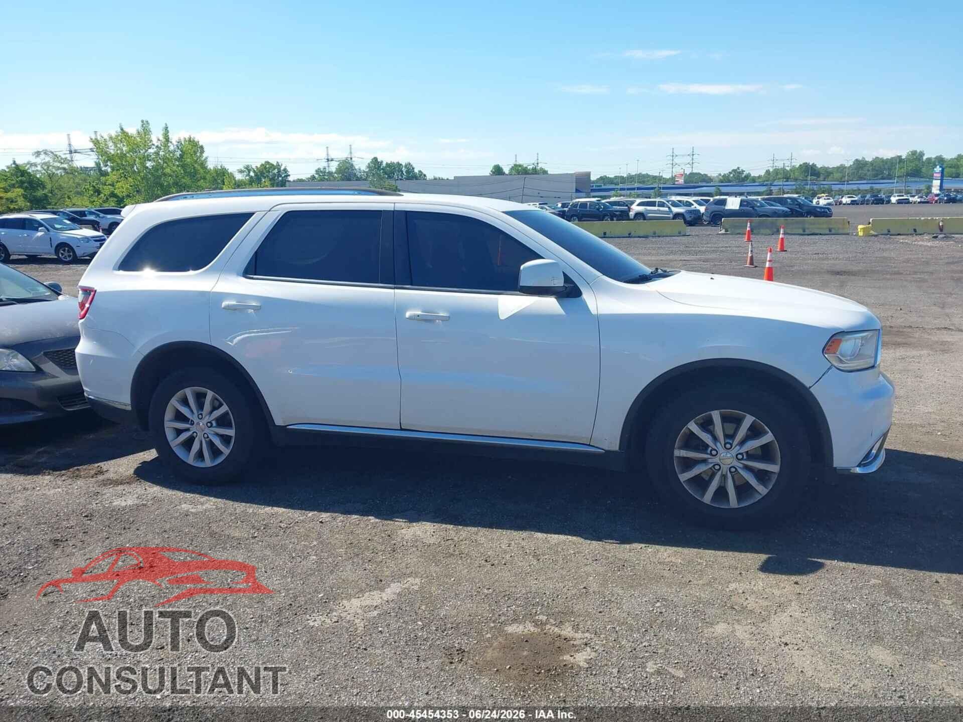DODGE DURANGO 2015 - 1C4RDJAG3FC236372