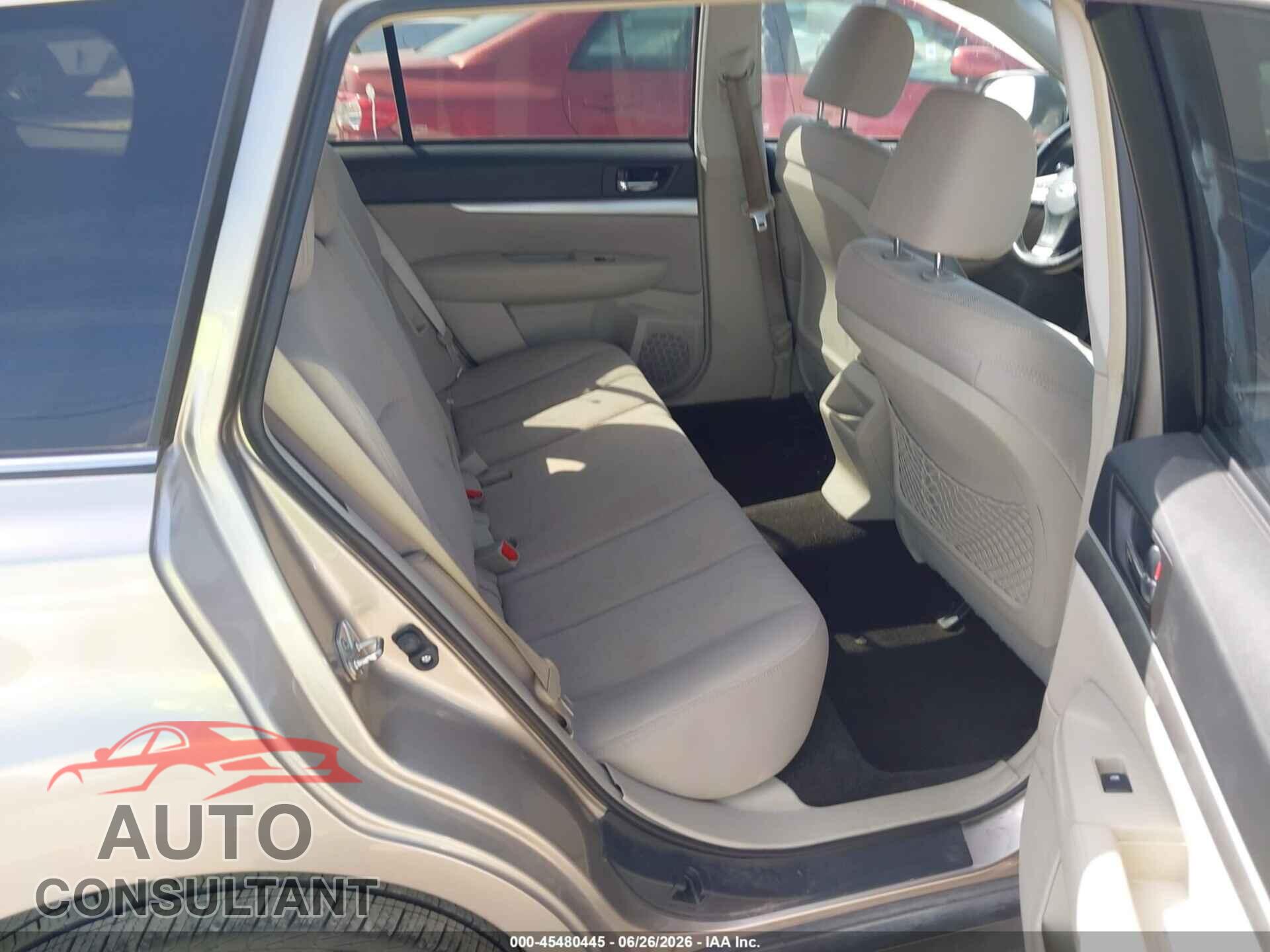 SUBARU OUTBACK 2014 - 4S4BRCCC3E3214391