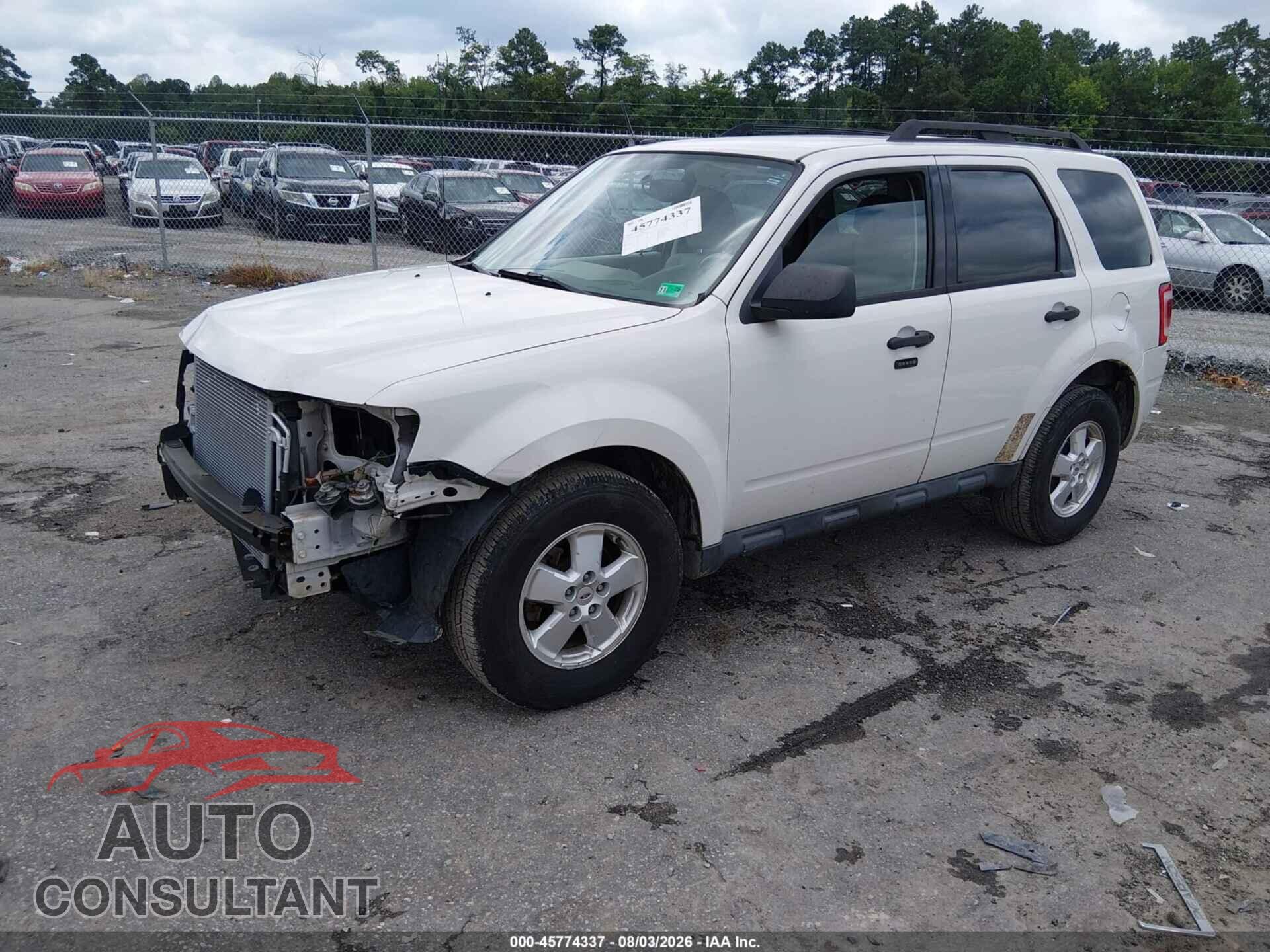 FORD ESCAPE 2011 - 1FMCU9DG8BKB52236
