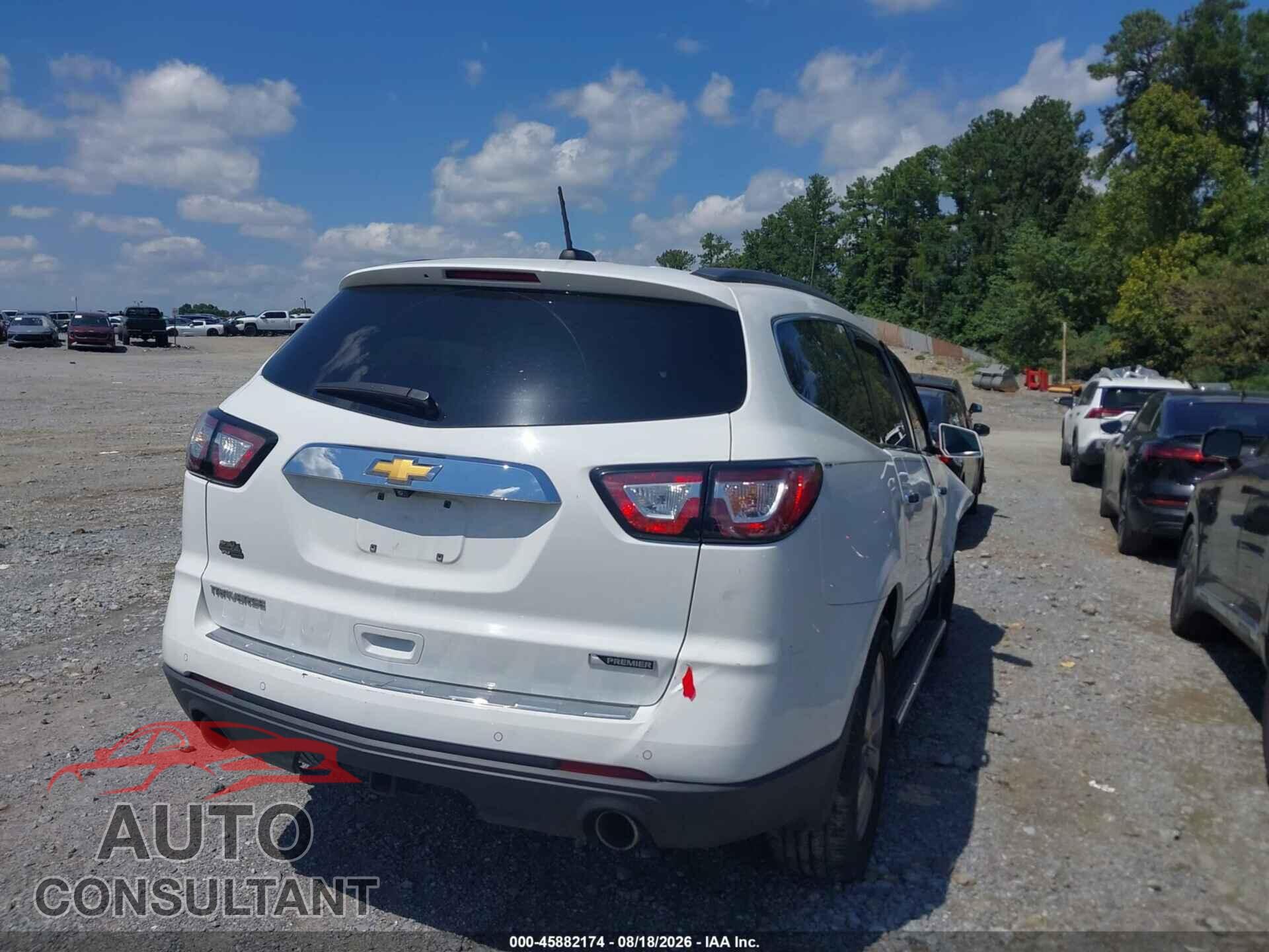 CHEVROLET TRAVERSE 2017 - 1GNKRJKD8HJ228636