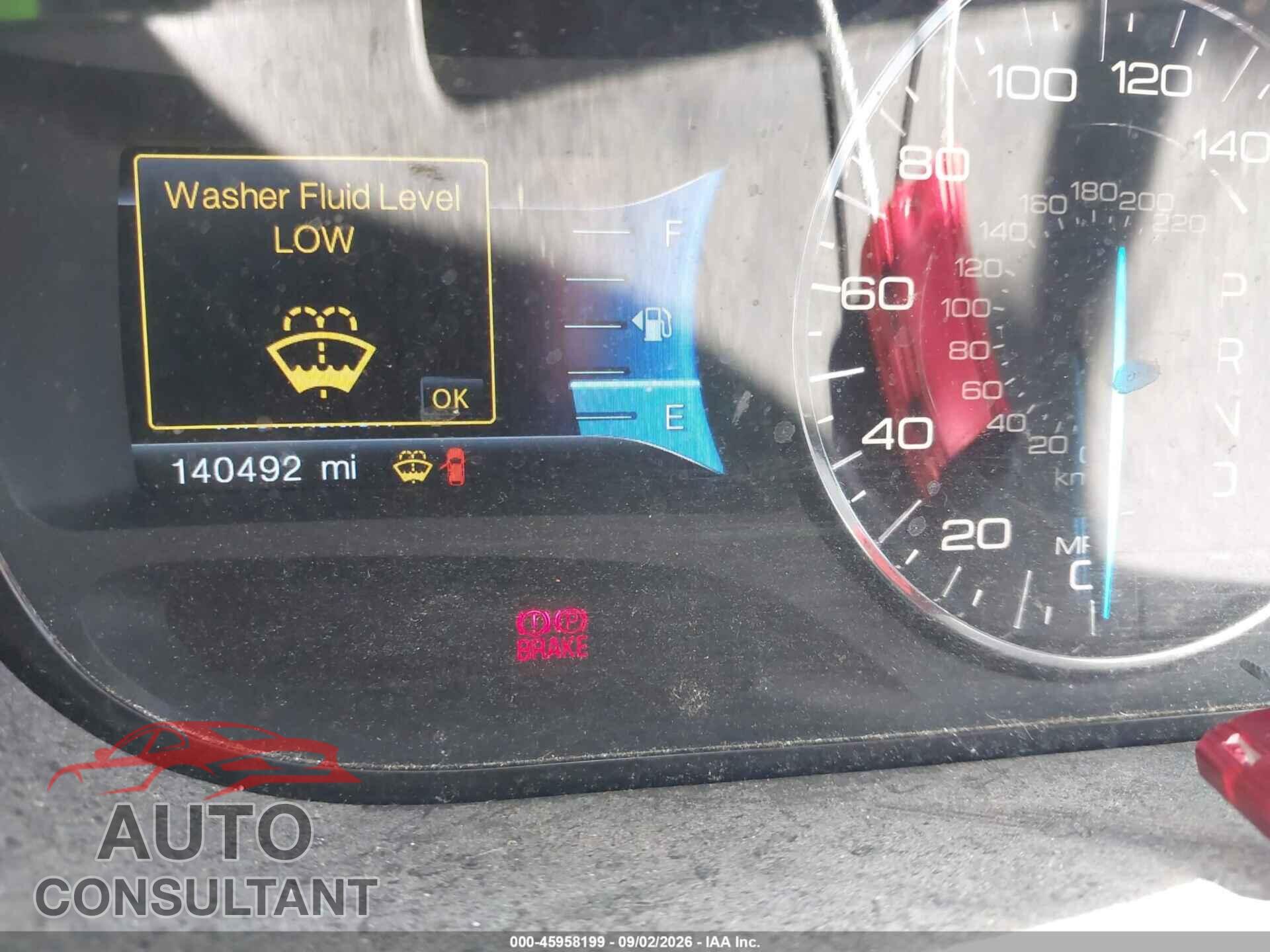 FORD EDGE 2012 - 2FMDK3J92CBA11557