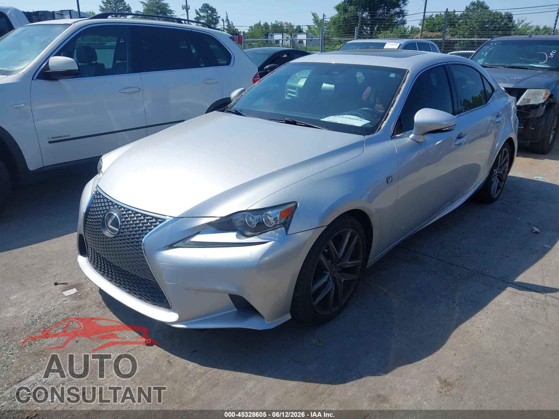 LEXUS IS 250 2014 - JTHBF1D29E5043480