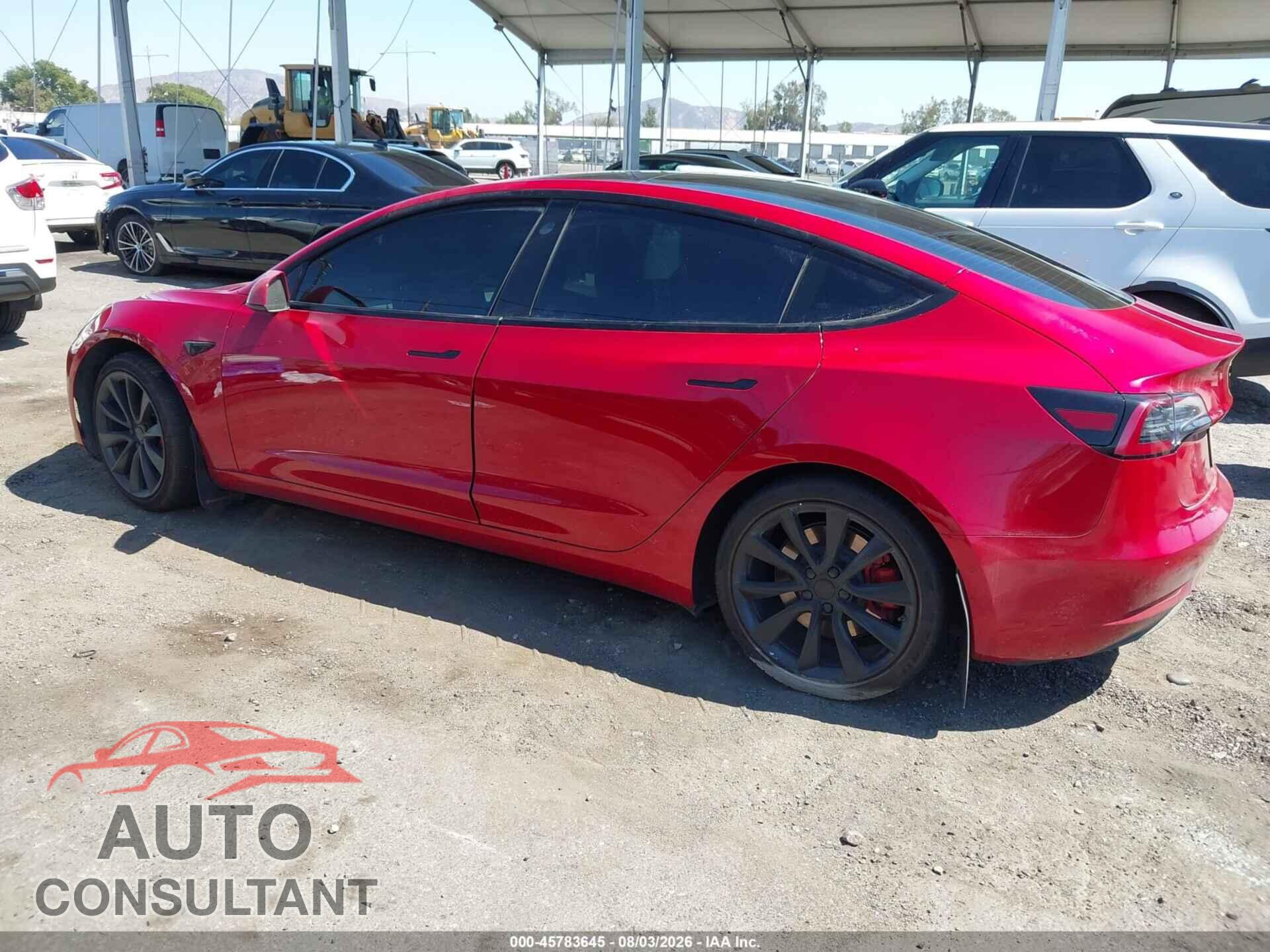 TESLA MODEL 3 2021 - 5YJ3E1EB7MF937563