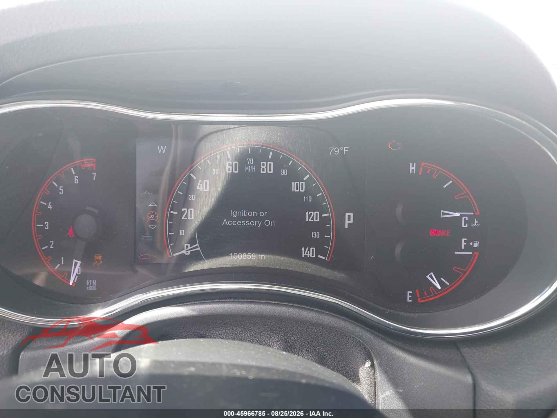 DODGE DURANGO 2017 - 1C4RDJDG9HC907543