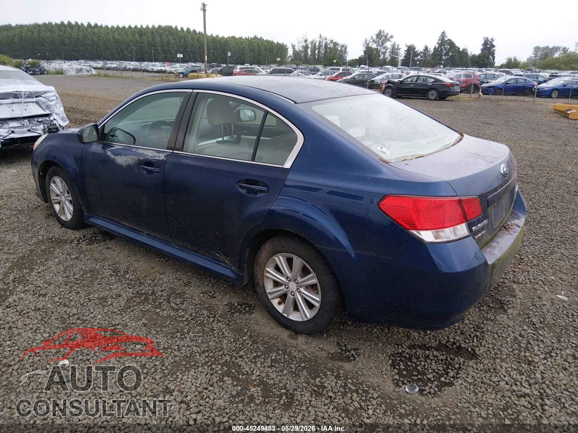 SUBARU LEGACY 2011 - 4S3BMBC63B3211655