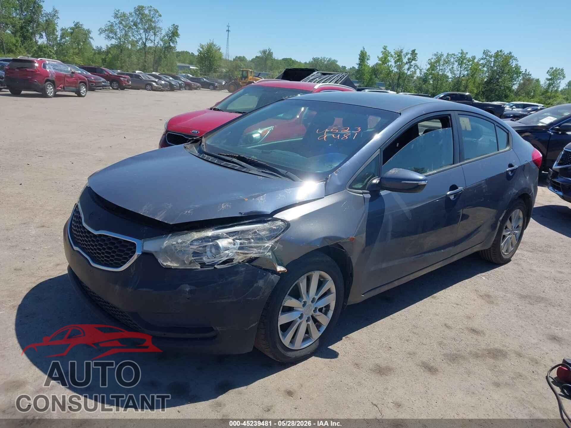 KIA FORTE 2014 - KNAFX4A67E5135368