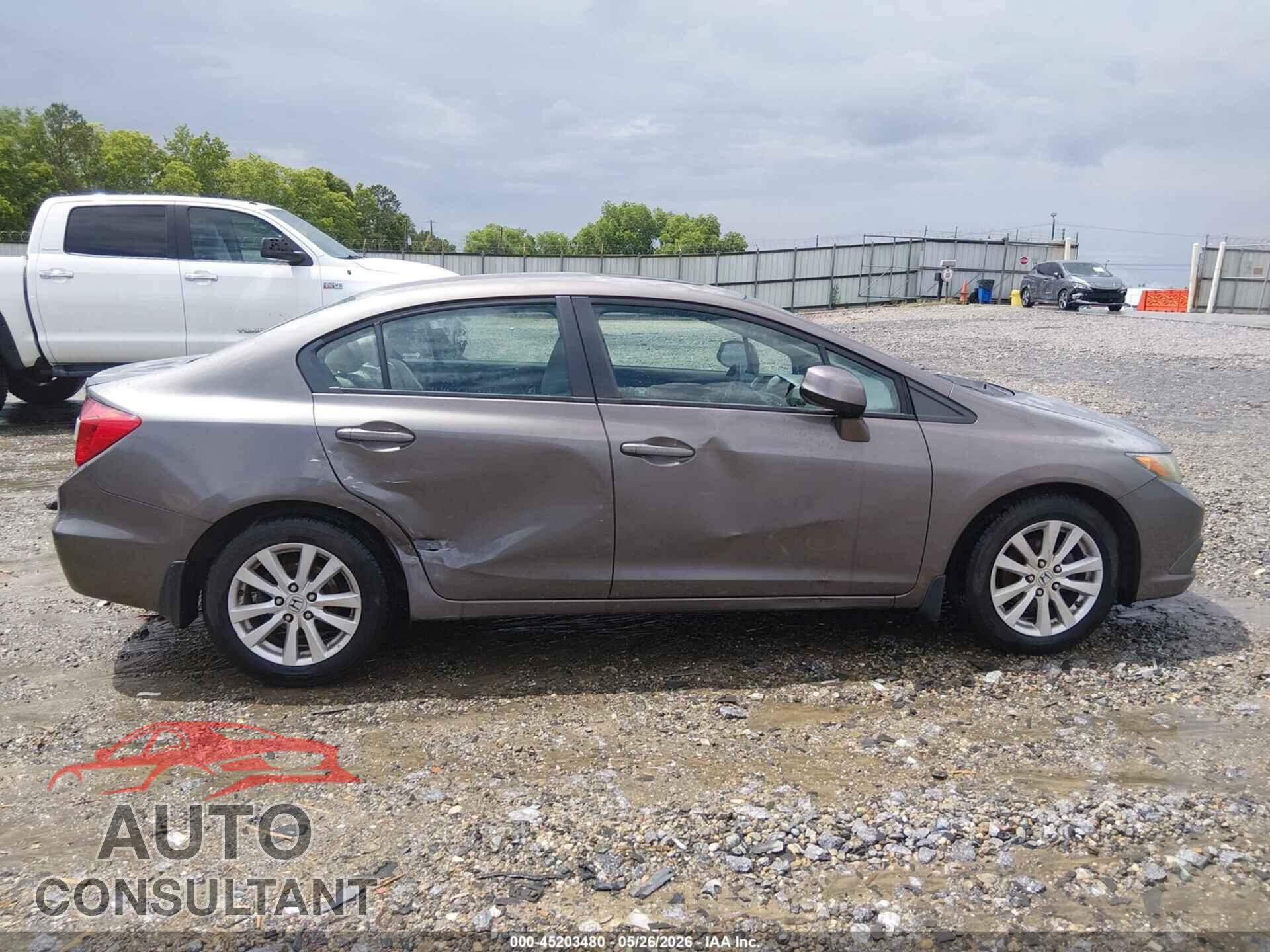 HONDA CIVIC 2012 - 2HGFB2F8XCH522858