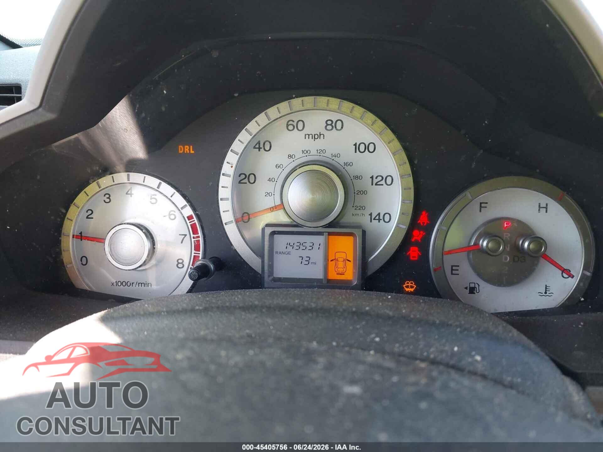 HONDA PILOT 2009 - 5FNYF482X9B047064