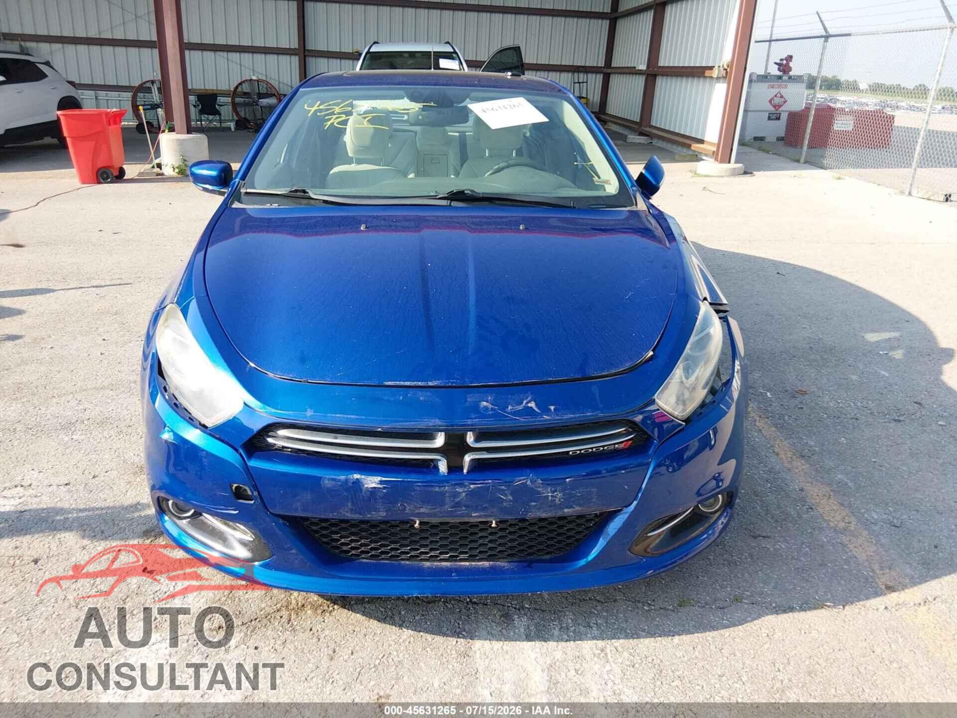 DODGE DART 2013 - 1C3CDFCA5DD132814