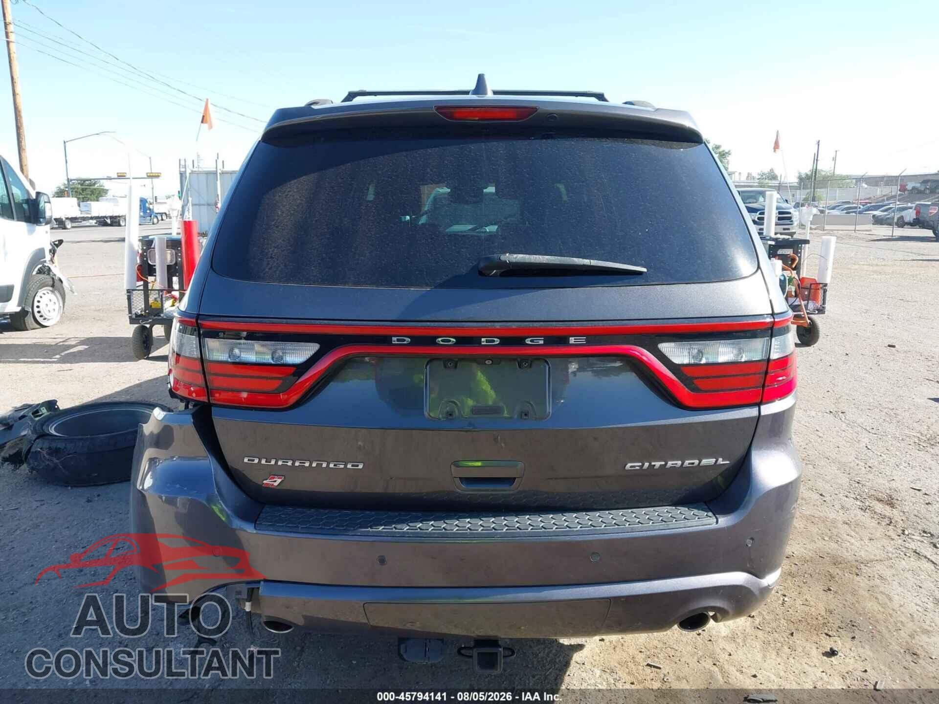 DODGE DURANGO 2018 - 1C4RDJEG3JC101069
