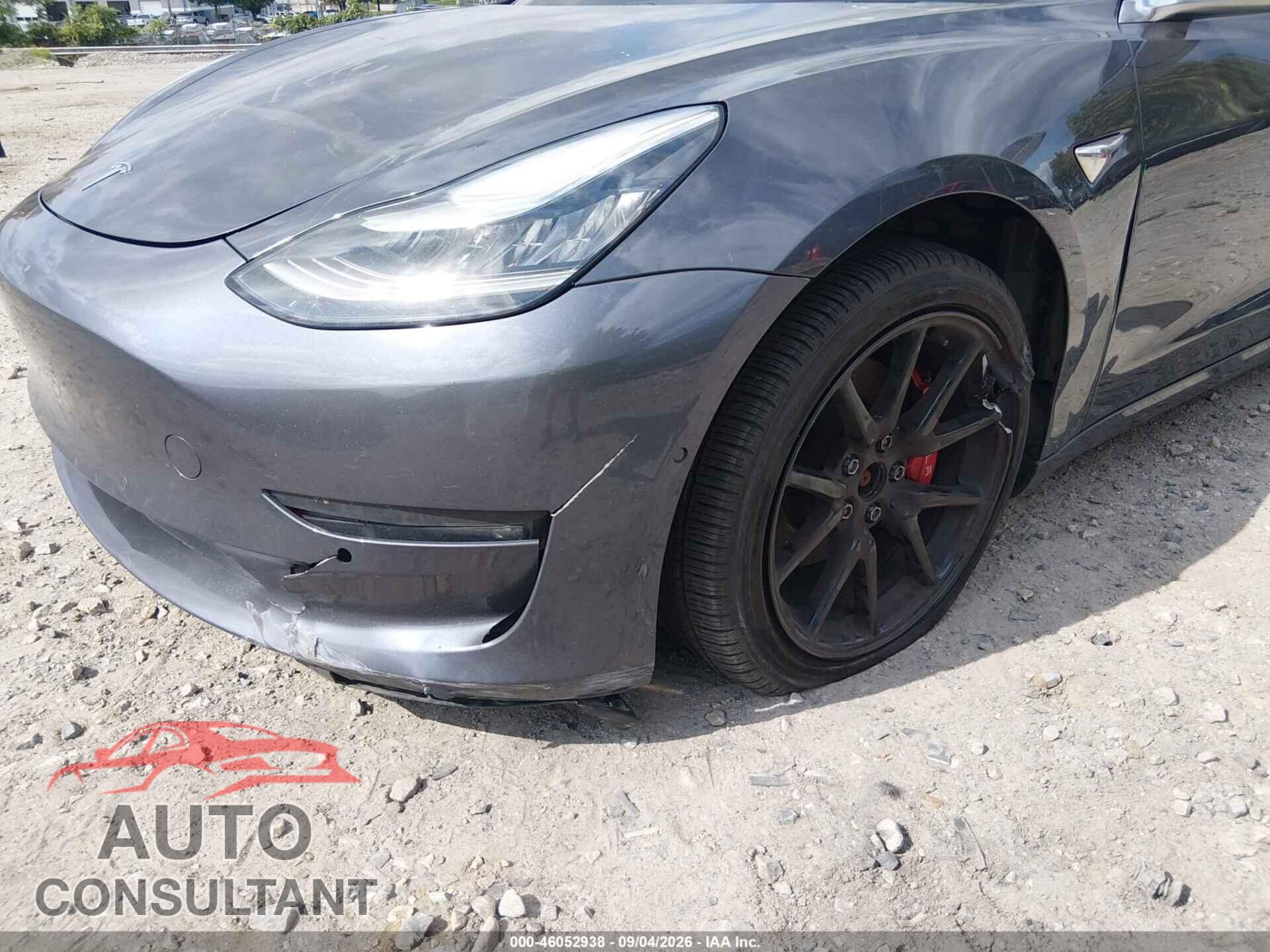 TESLA MODEL 3 2019 - 5YJ3E1EB8KF481313