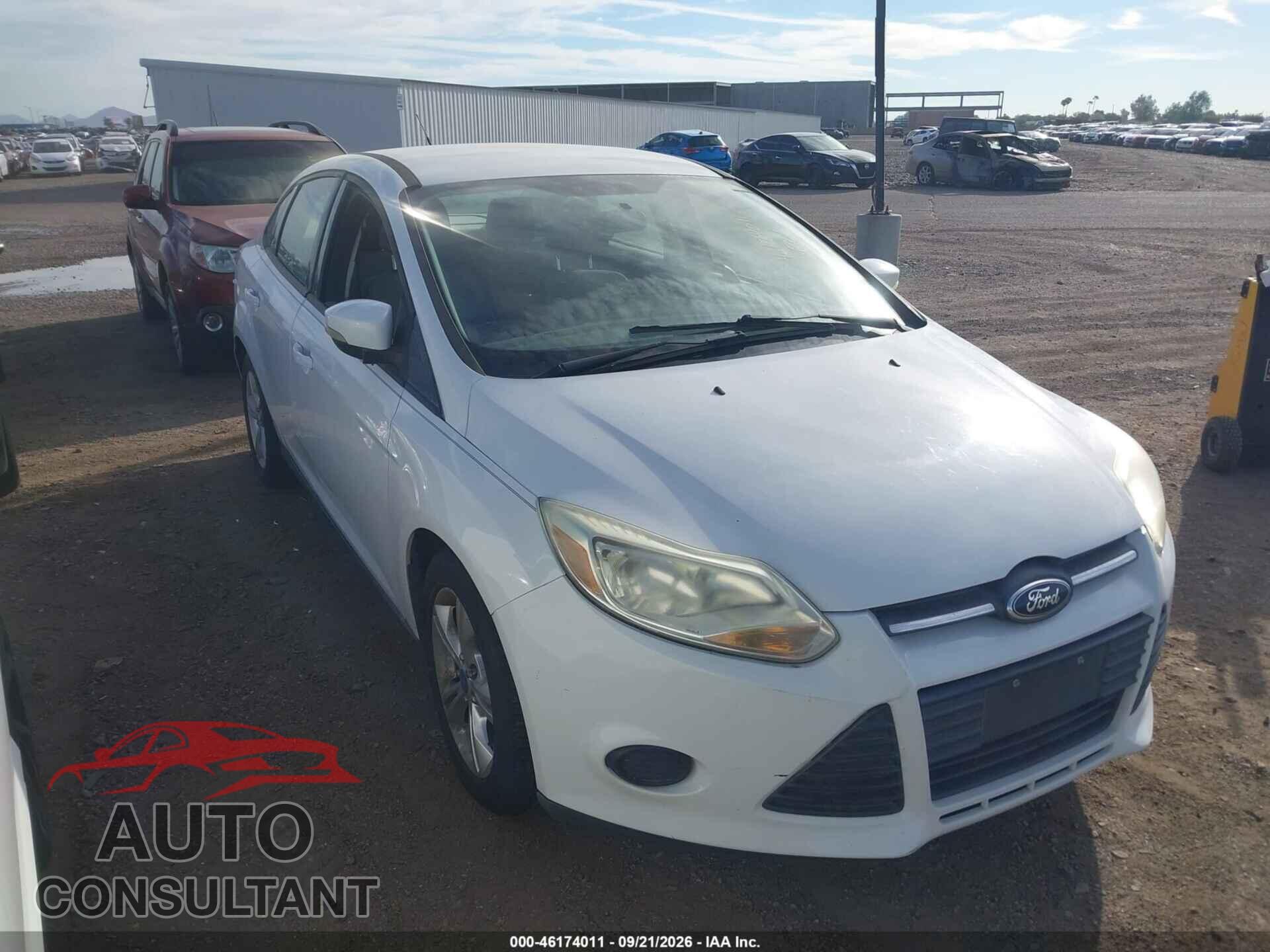 FORD FOCUS 2013 - 1FADP3F27DL145263