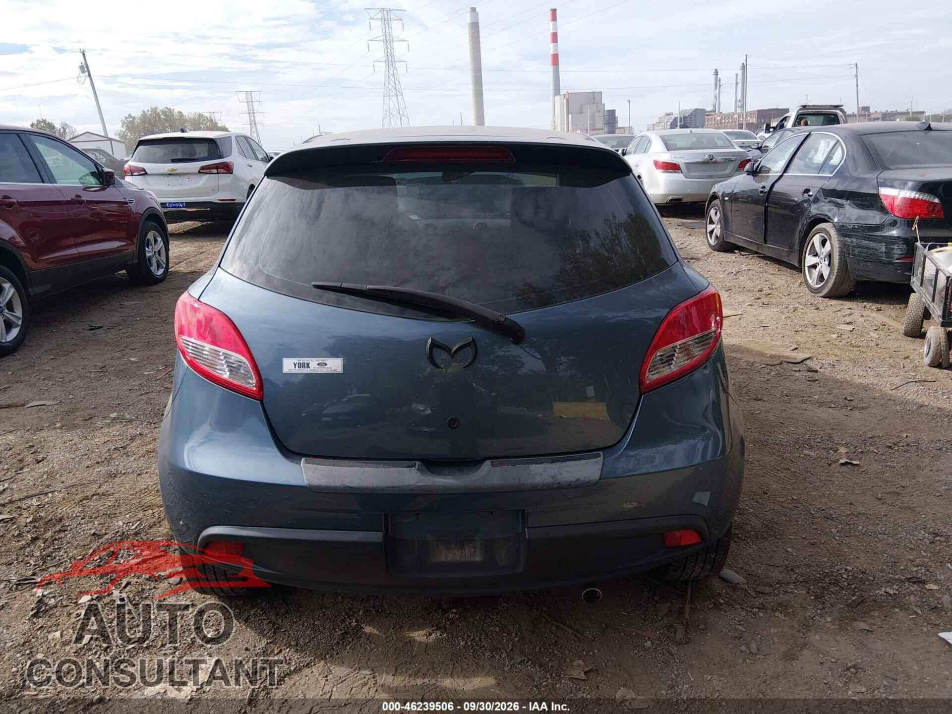 MAZDA MAZDA2 2014 - JM1DE1LY7E0176237