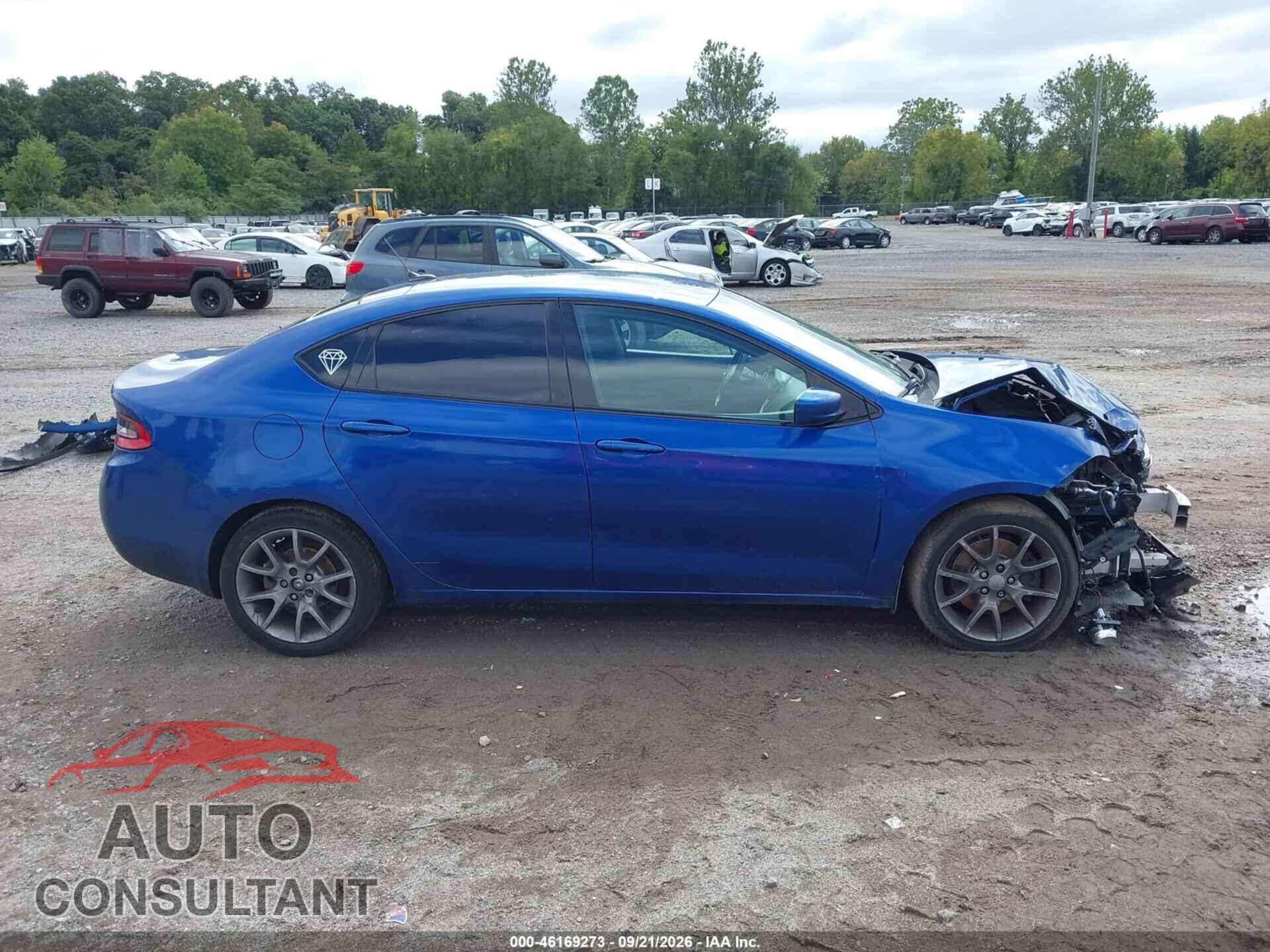 DODGE DART 2014 - 1C3CDFBB3ED851877
