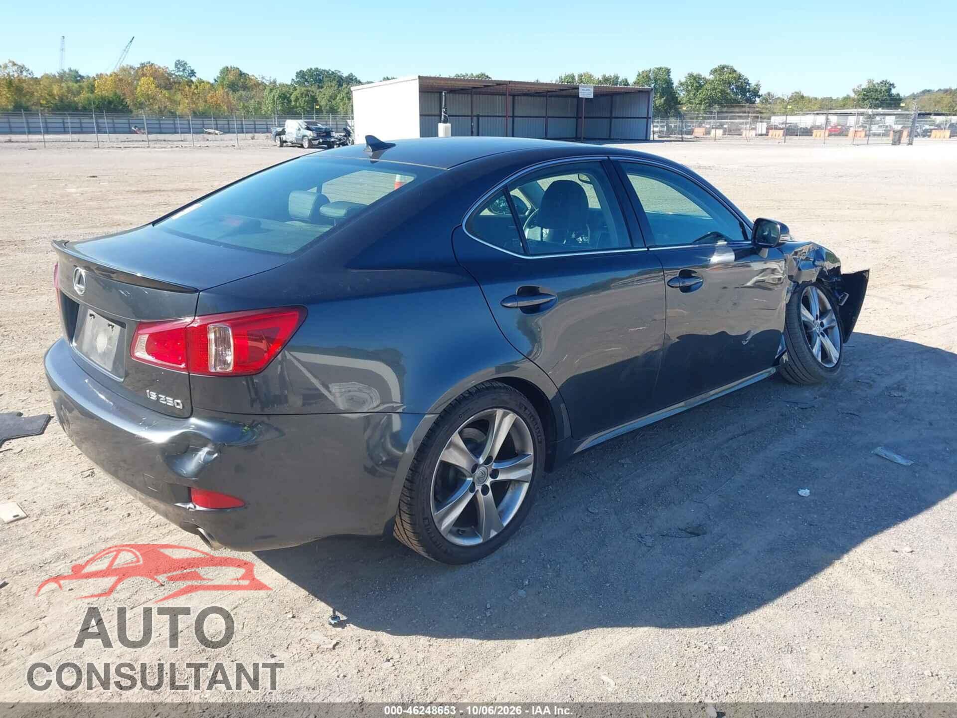 LEXUS IS 250 2011 - JTHBF5C28B5144479