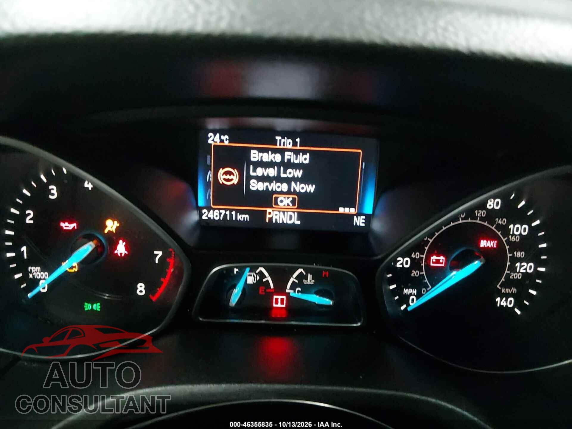 FORD FOCUS 2016 - 1FADP3F2XGL254465