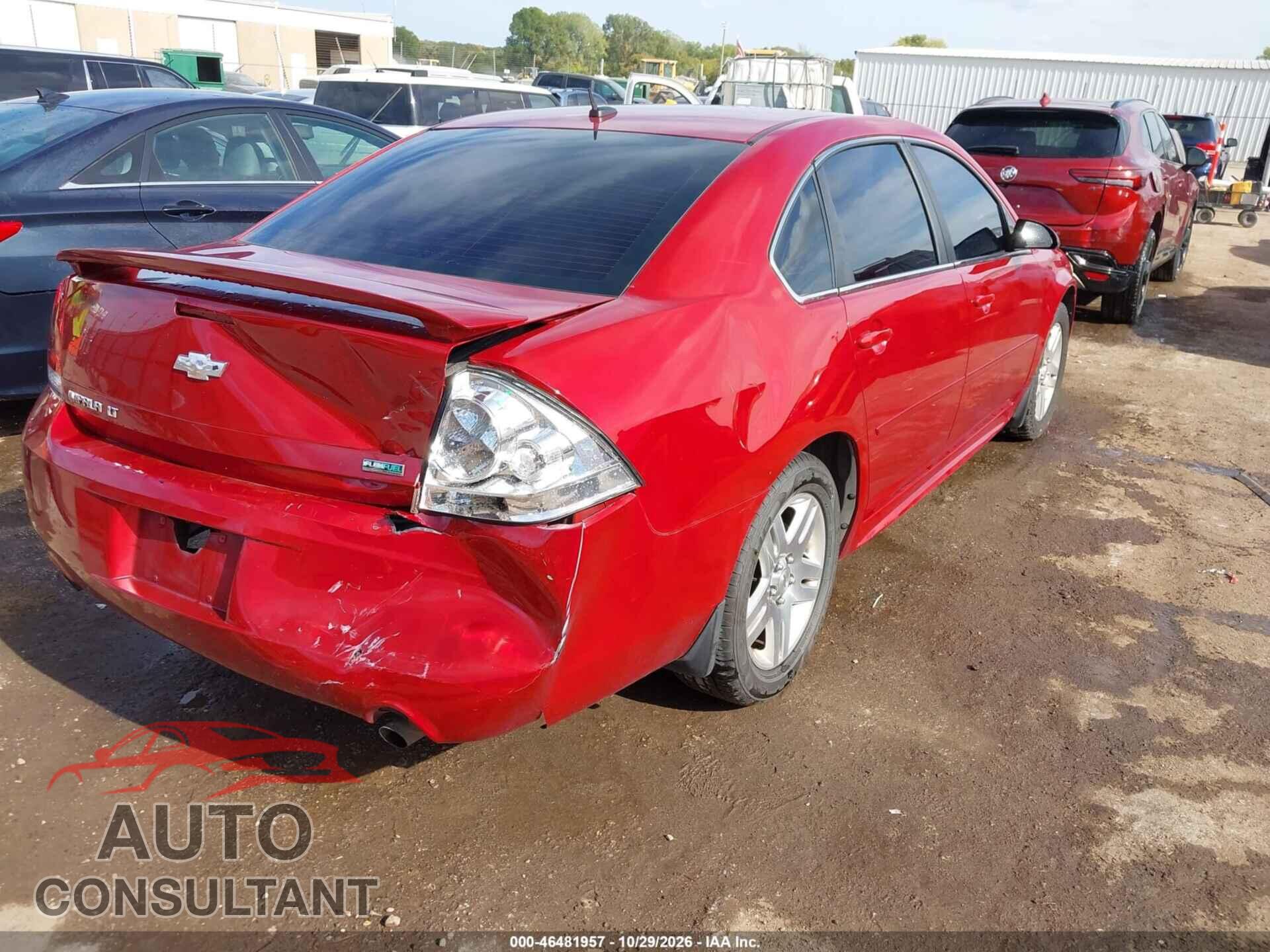 CHEVROLET IMPALA 2013 - 2G1WB5E36D1173321