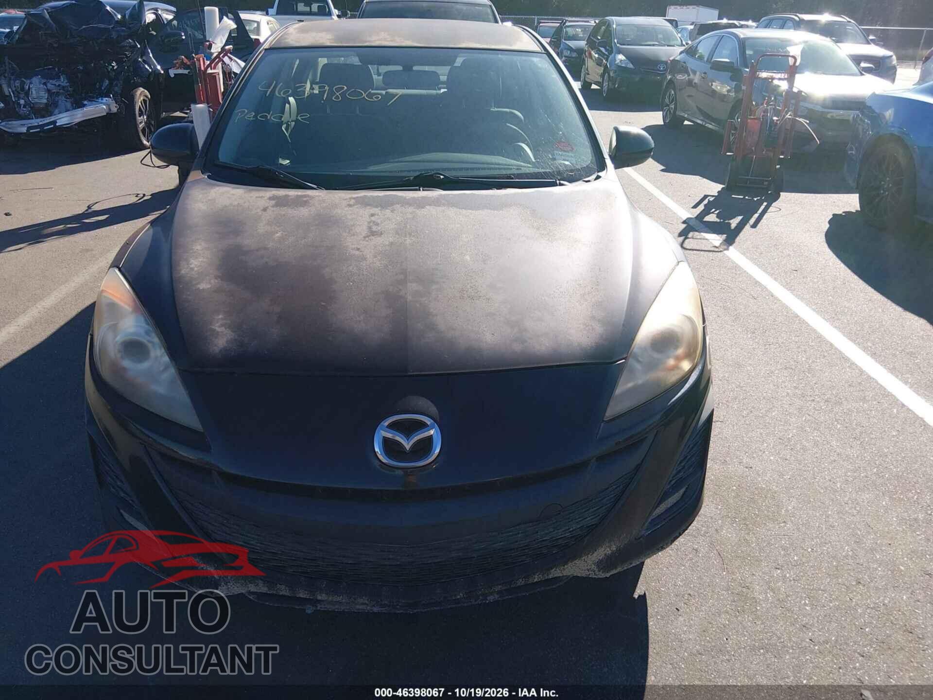 MAZDA MAZDA3 2010 - JM1BL1SF2A1332802