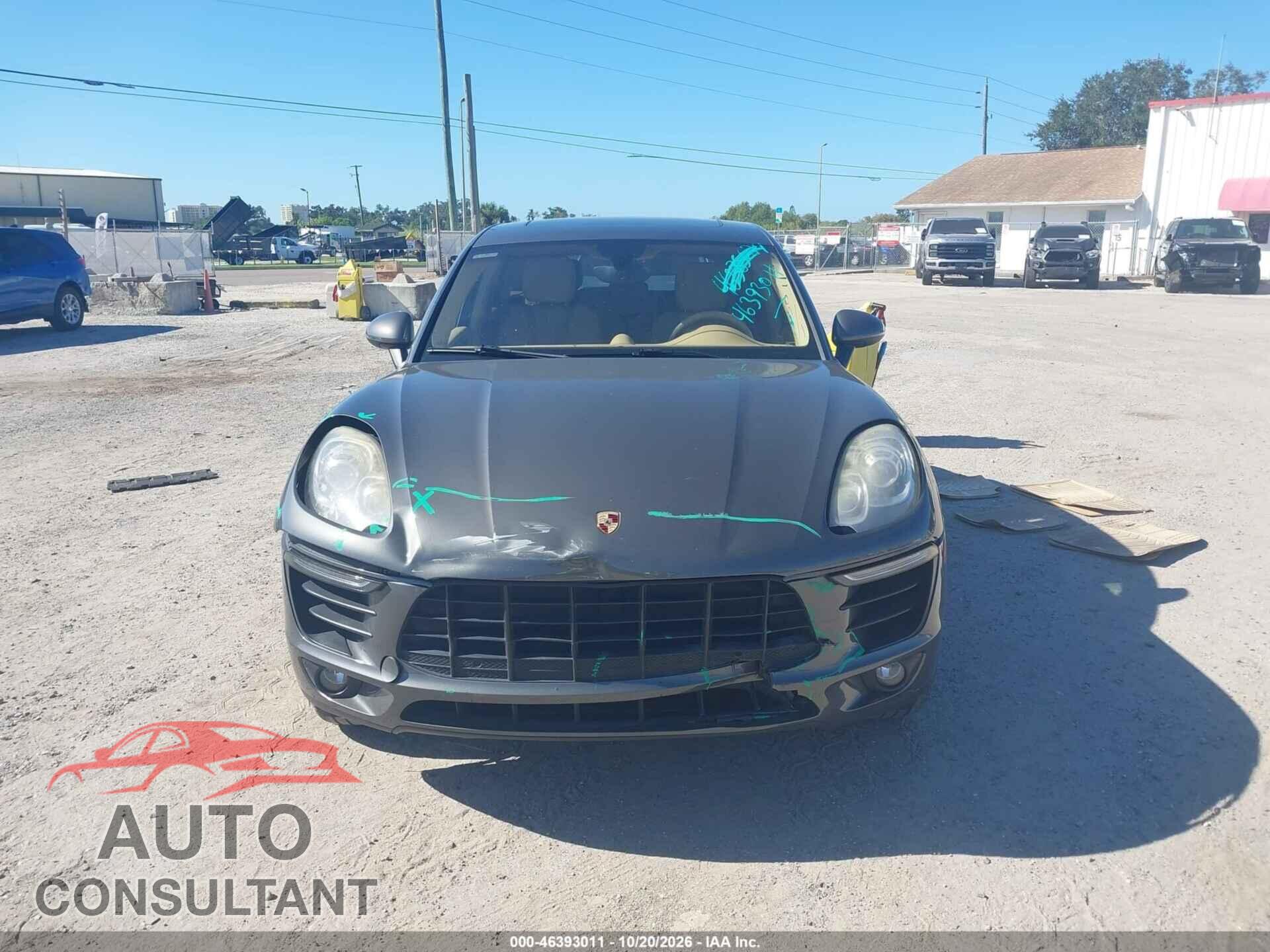 PORSCHE MACAN 2015 - WP1AB2A53FLB50372