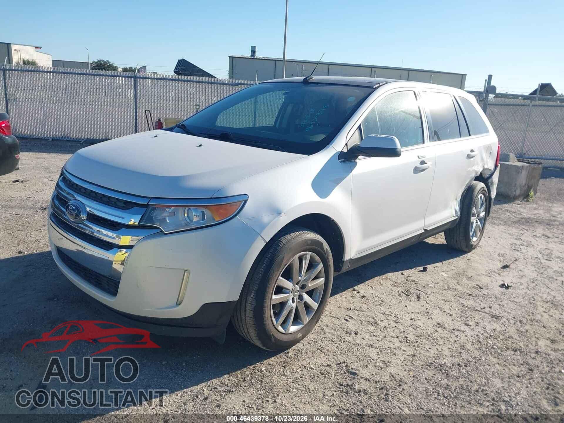 FORD EDGE 2012 - 2FMDK3KC6CBA67186