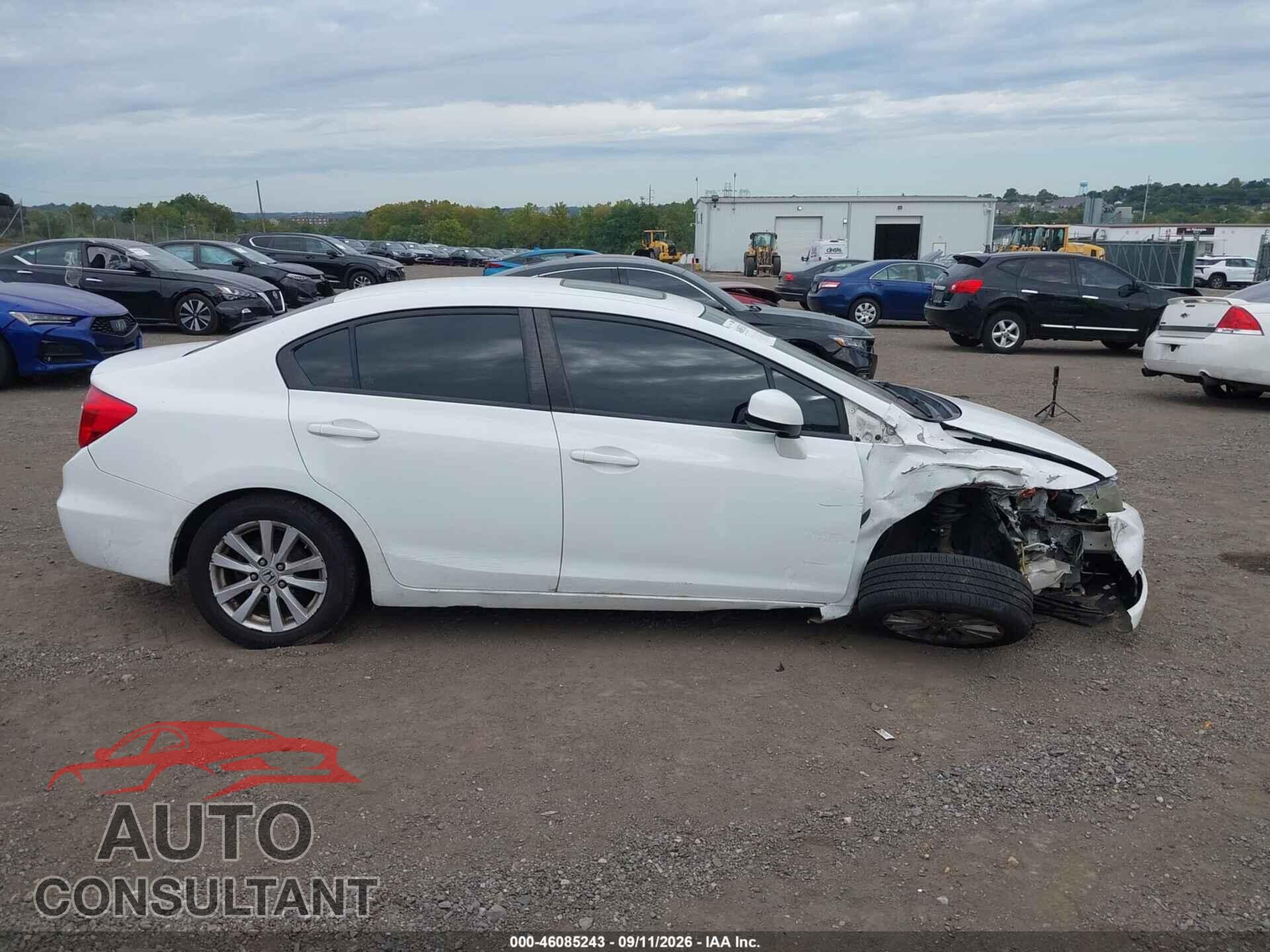 HONDA CIVIC 2012 - 2HGFB2F86CH315867