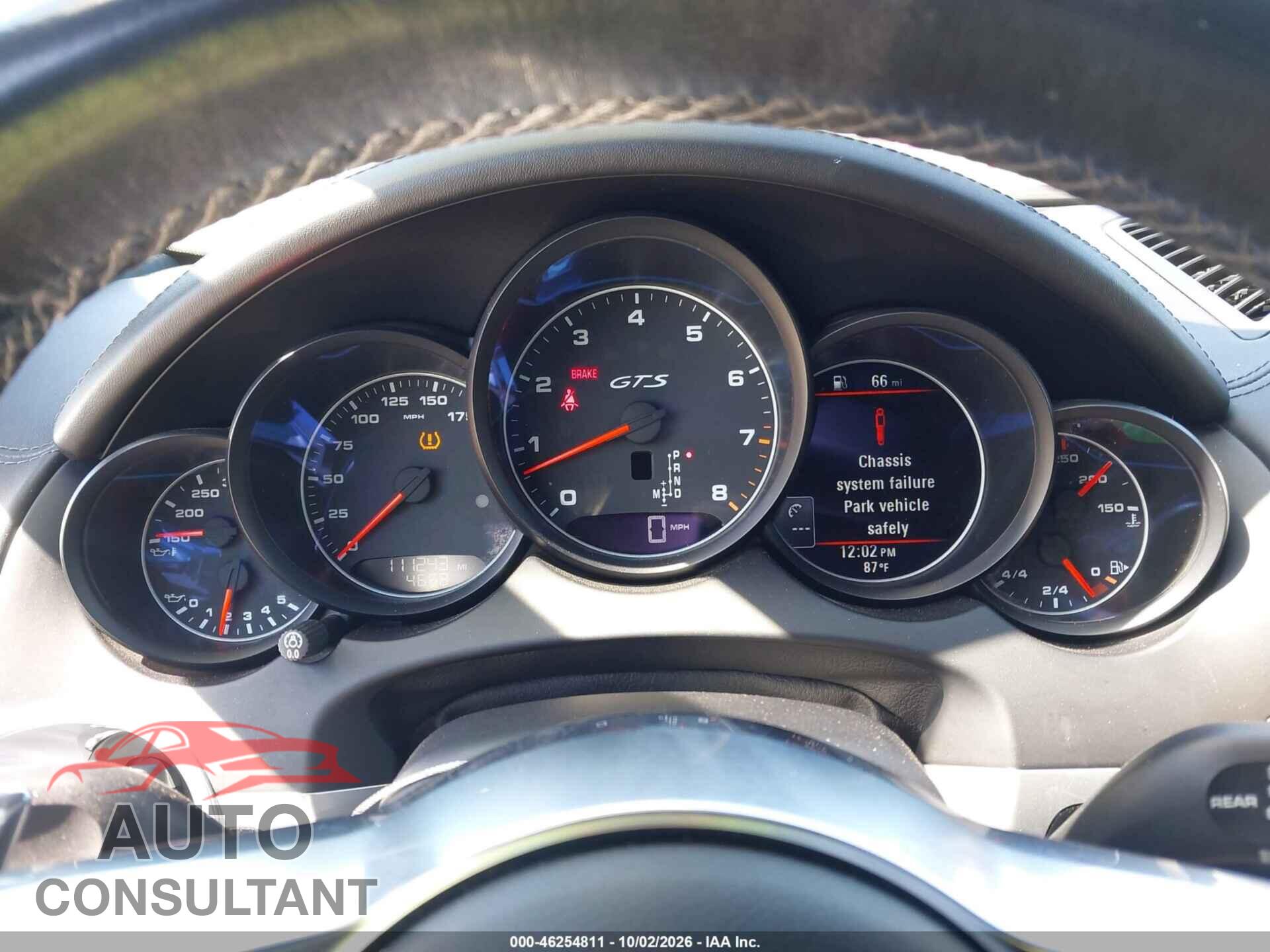 PORSCHE CAYENNE 2016 - WP1AD2A28GLA76500