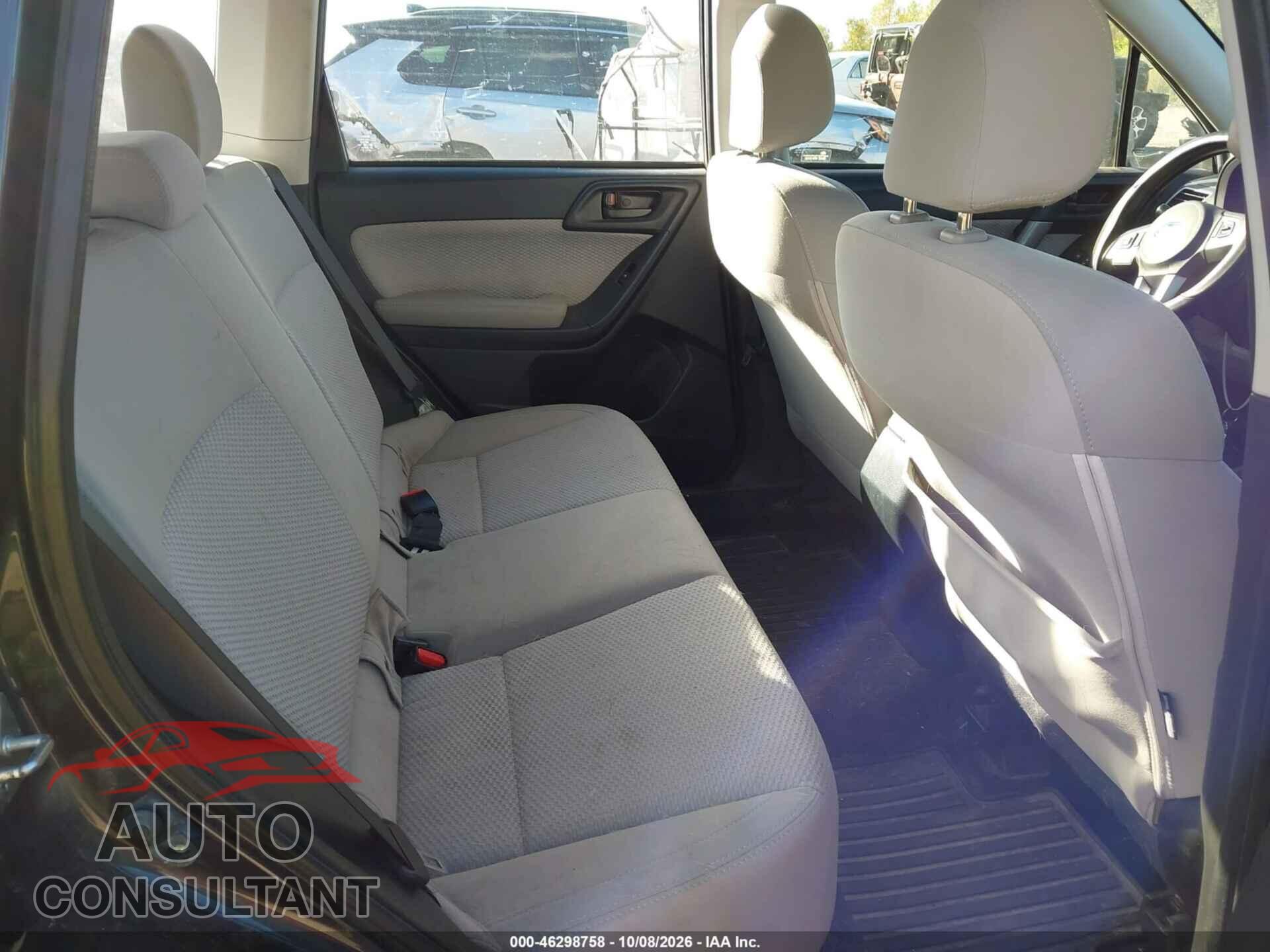 SUBARU FORESTER 2017 - JF2SJAAC2HH444726