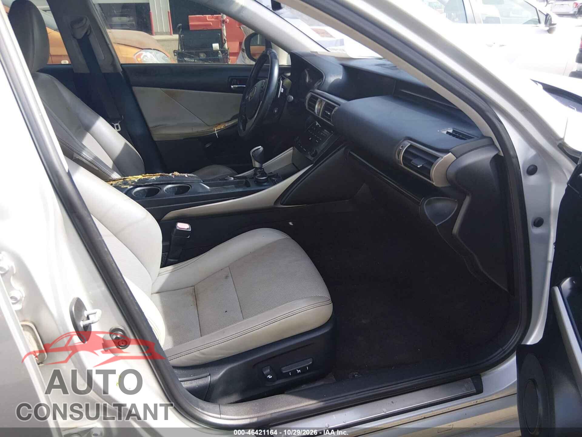 LEXUS IS 250 2014 - JTHBF1D29E5020202