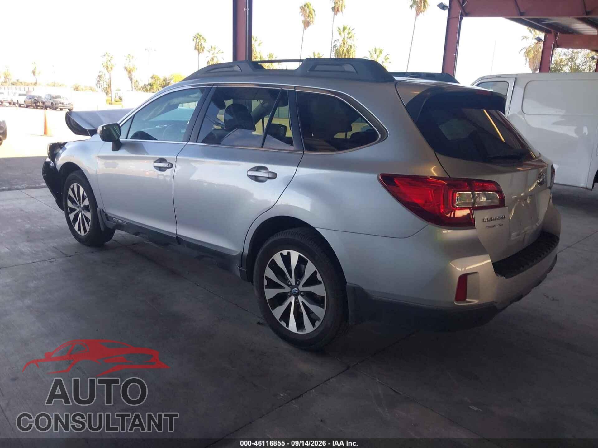 SUBARU OUTBACK 2015 - 4S4BSBLC3F3343859