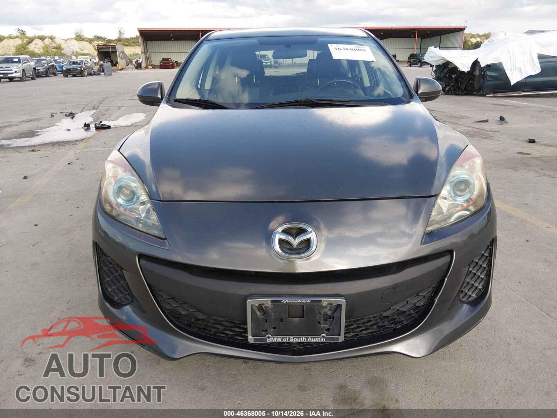 MAZDA MAZDA3 2013 - JM1BL1MP5D1800516