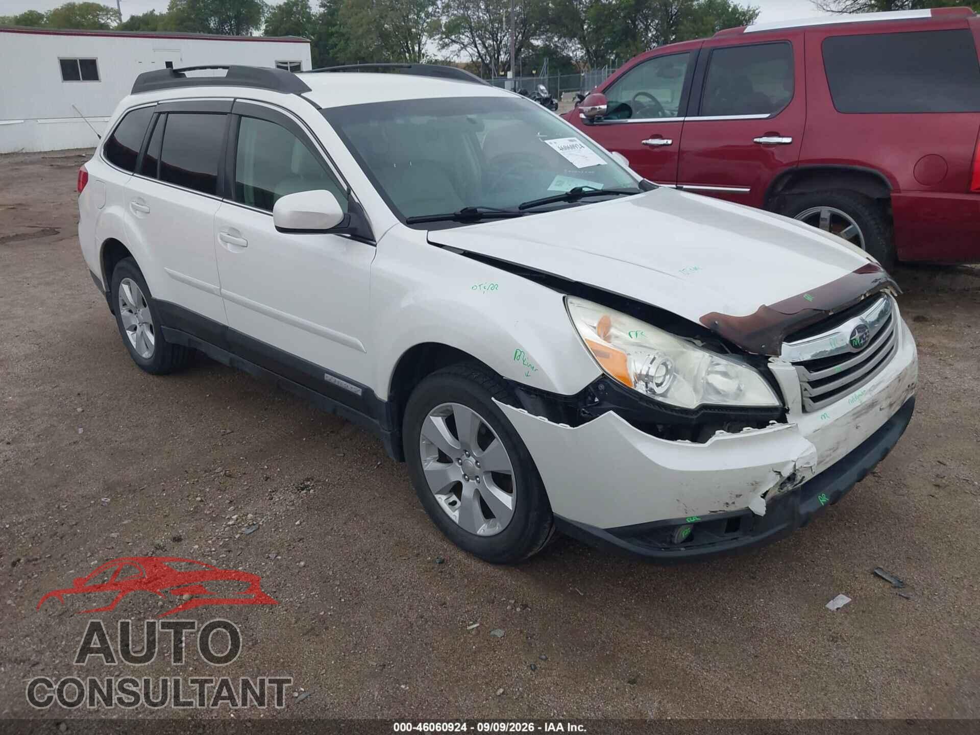 SUBARU OUTBACK 2011 - 4S4BRBCC6B3328360