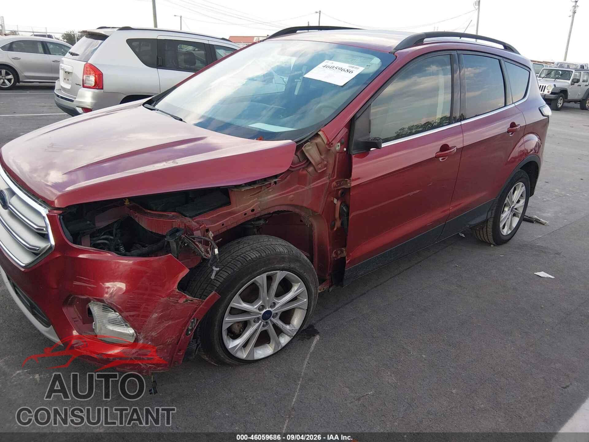 FORD ESCAPE 2017 - 1FMCU0GD6HUB99517